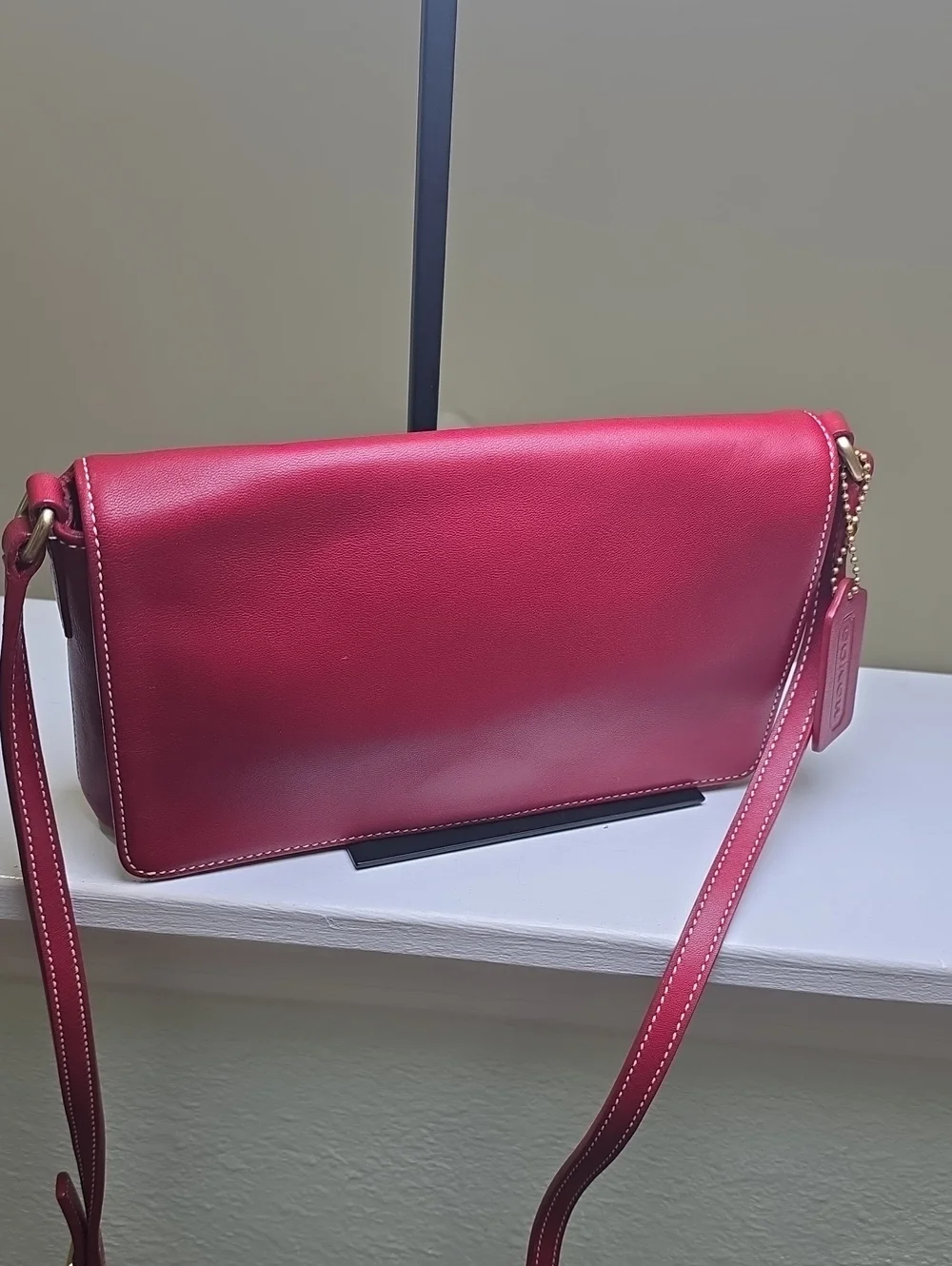 Coach authentic red