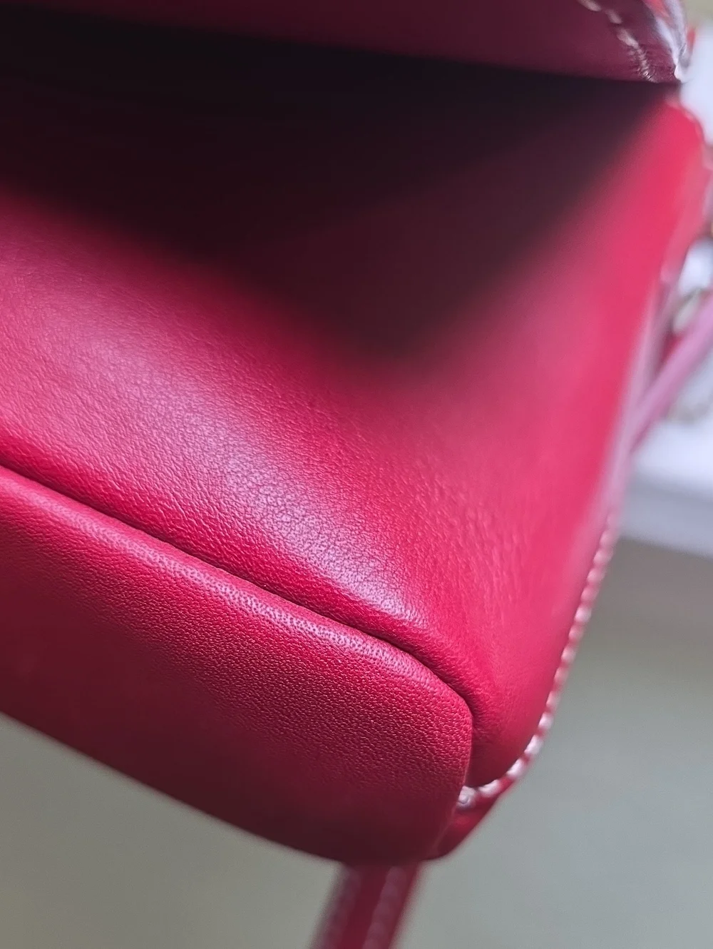 Coach authentic red