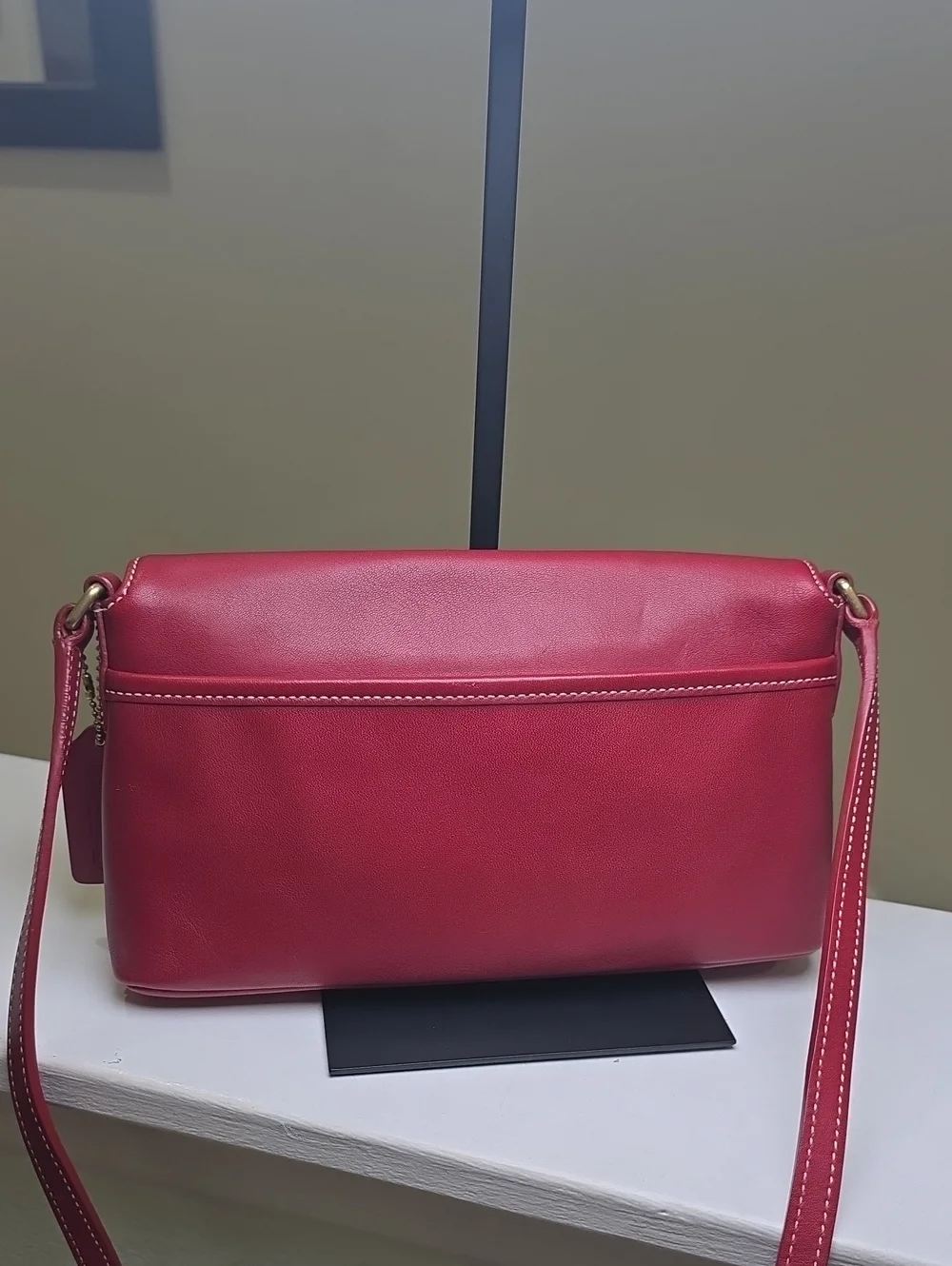 Coach authentic red