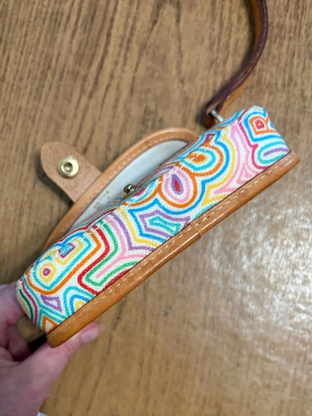 Colorful Dooney & Bourke Wristlet Clutch