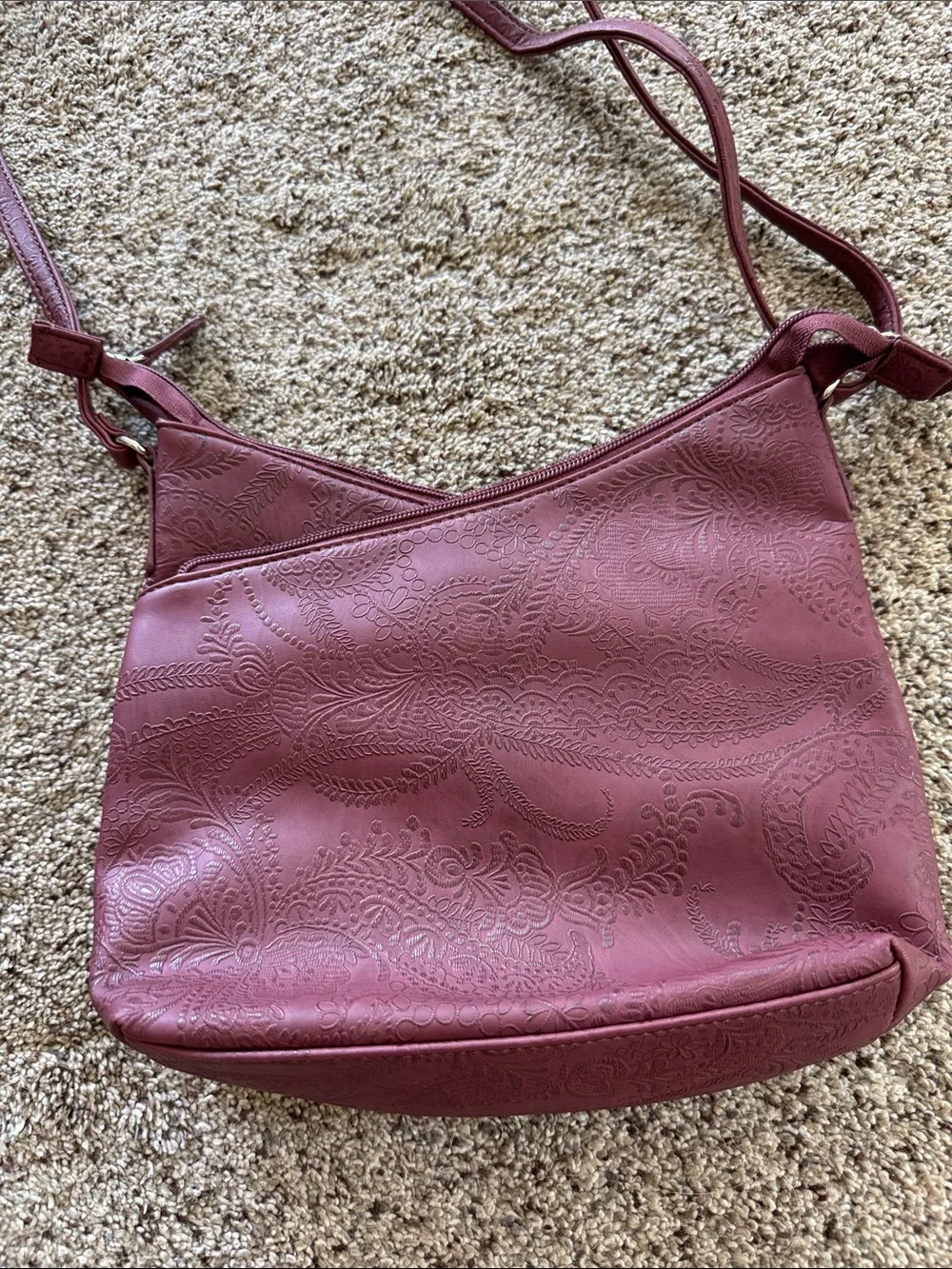 Multisac compact burgundy