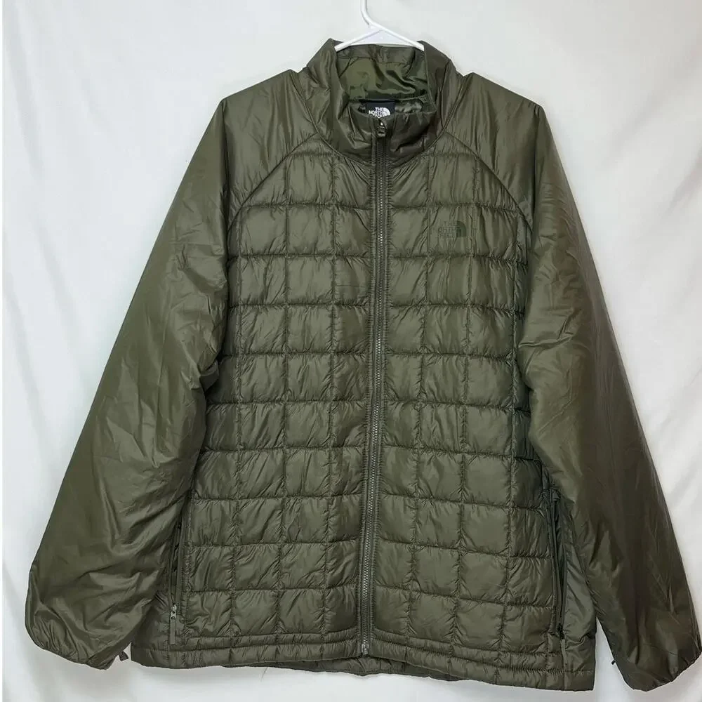 The North Face Men's Green XXL ThermoBall Eco Triclimate Omni Heat Hiking Jacket