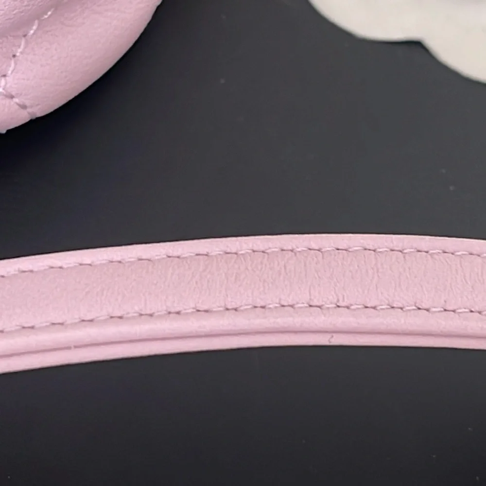 CHANEL lamb leather
