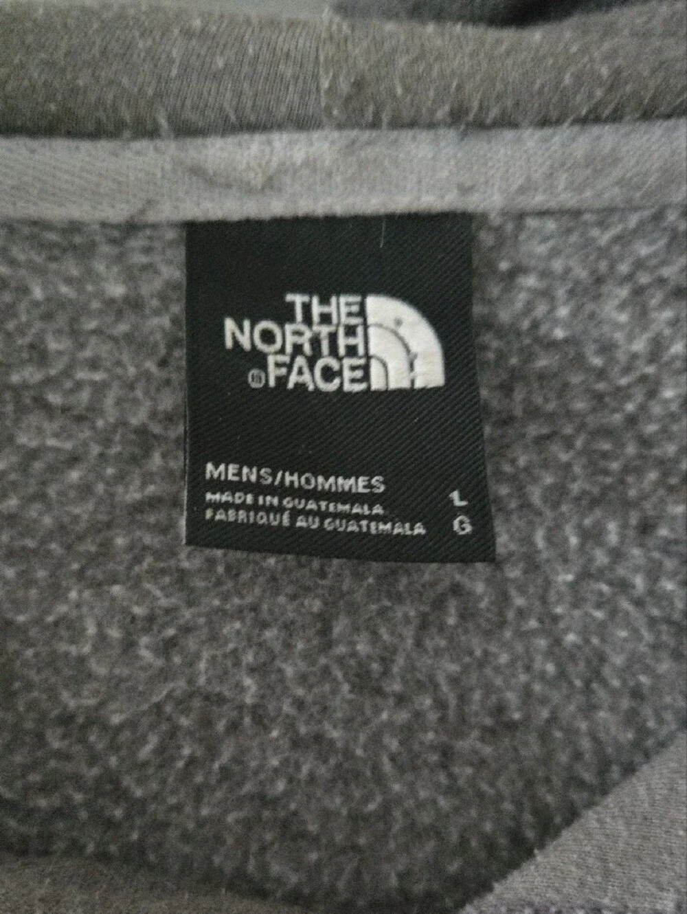 The North Face Gray Bear Graphic Pullover Hoodie