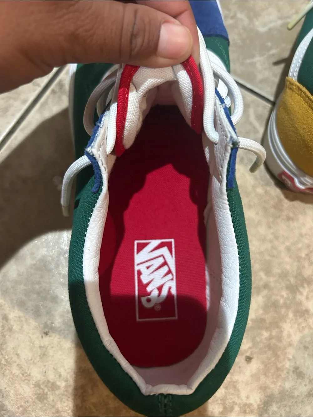 Vans stylish green