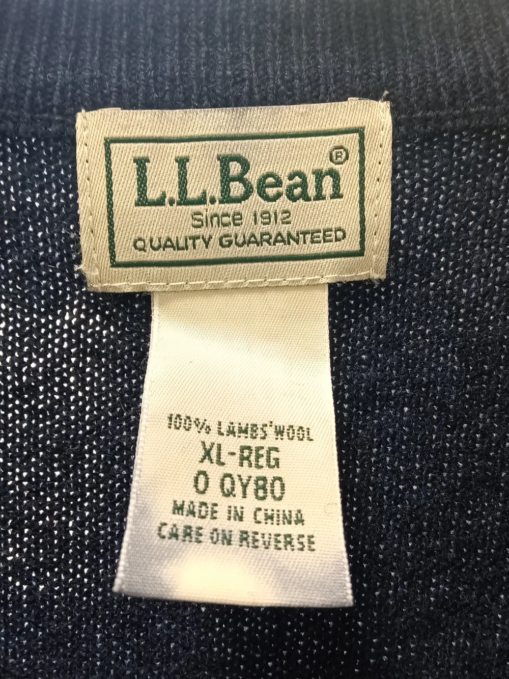 L.L. Bean soft knit