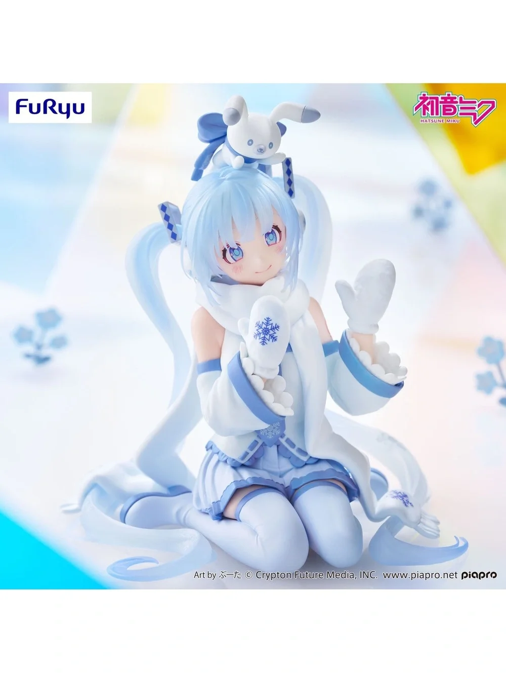 FuRyu Snow Miku Sky Town 10th Anniversary Figure - Cute Winter Hatsune Miku