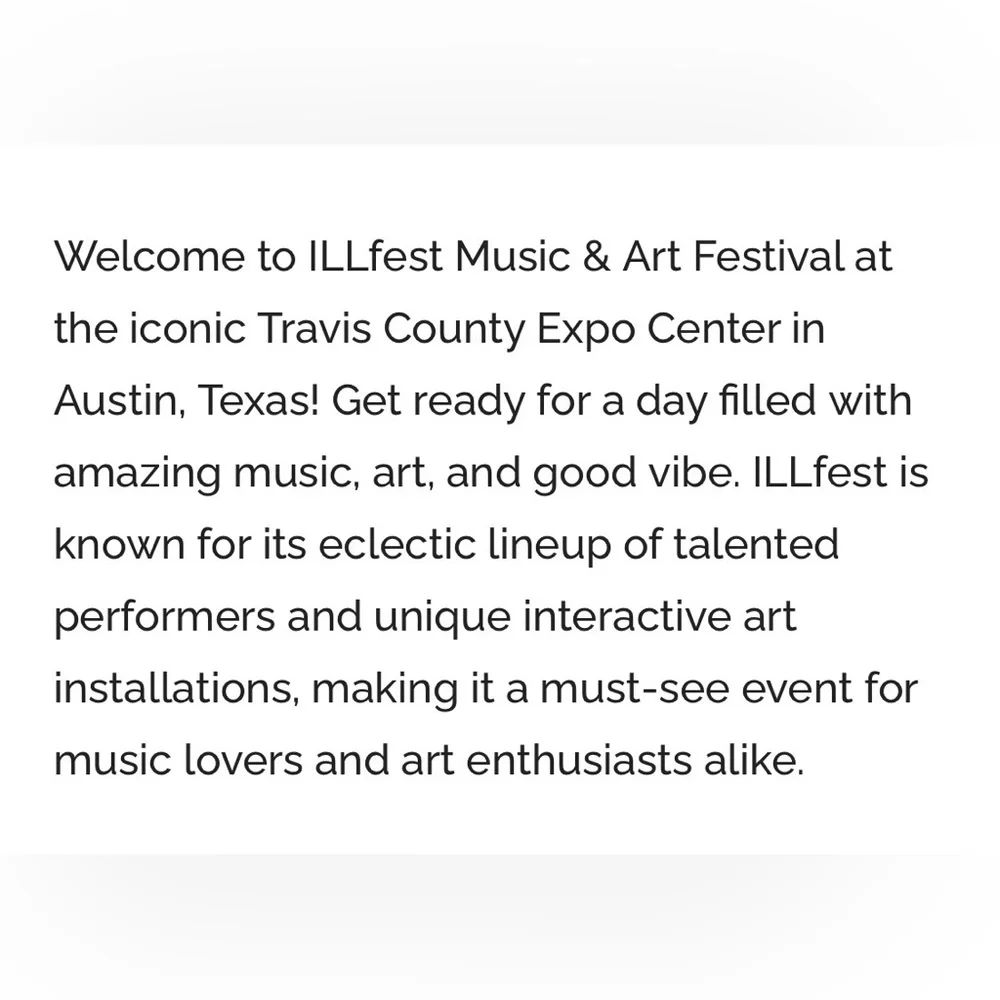 Texas Illfest Holographic Drawstring Backpack - Austin Music Art Festival!