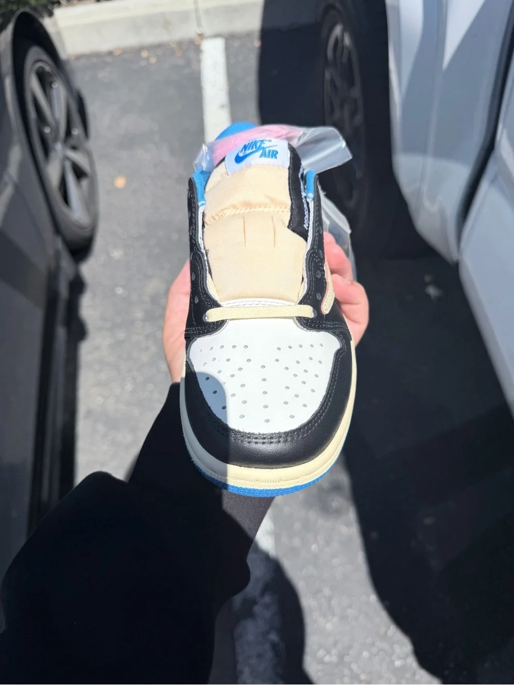 Jordan retro 1 low Travis Scott x fragment