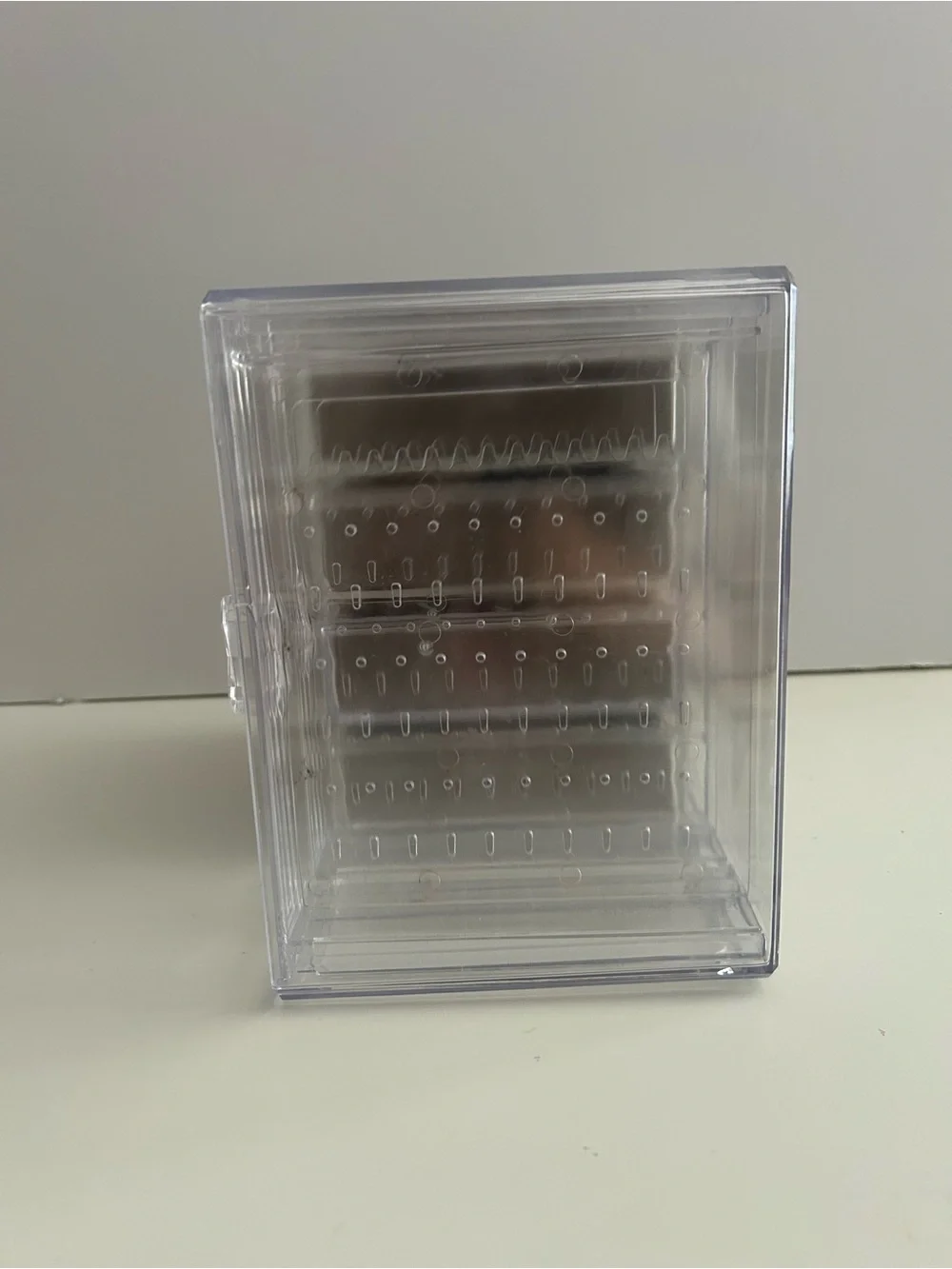 Clear Plastic Drawer Organizer with Brown Drawers - Home Storage & Organization