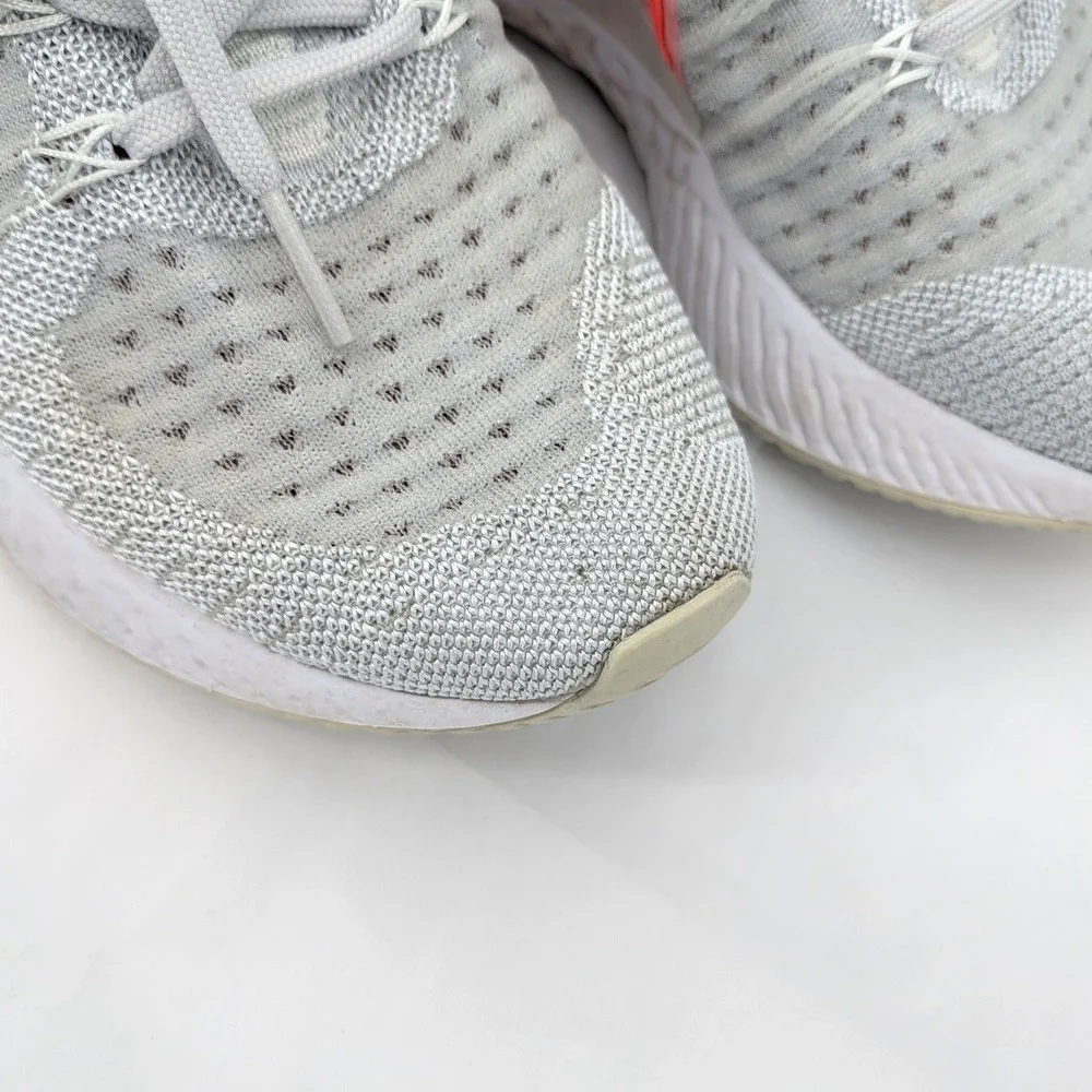Athleisure Running Nike React Infinity Flyknit Gray Coral Trainers 7.5‎