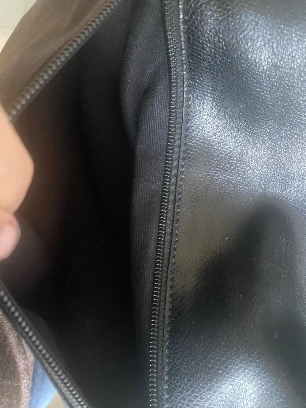 Salvatore Ferragamo Black Python-Embossed Leather Tote with Branded Canvas Strap