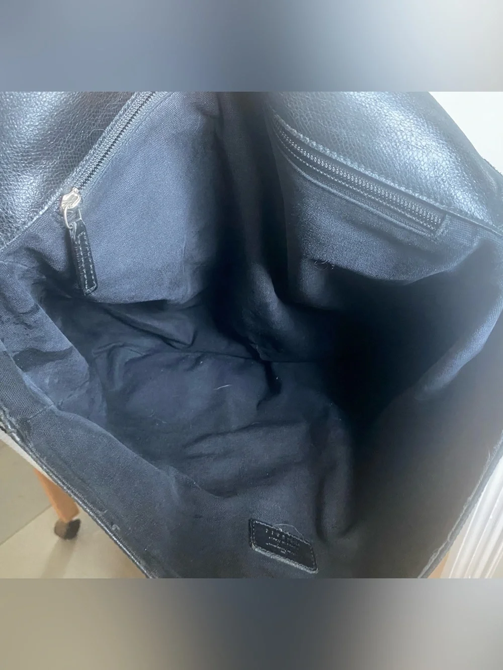Salvatore Ferragamo Black Python-Embossed Leather Tote with Branded Canvas Strap