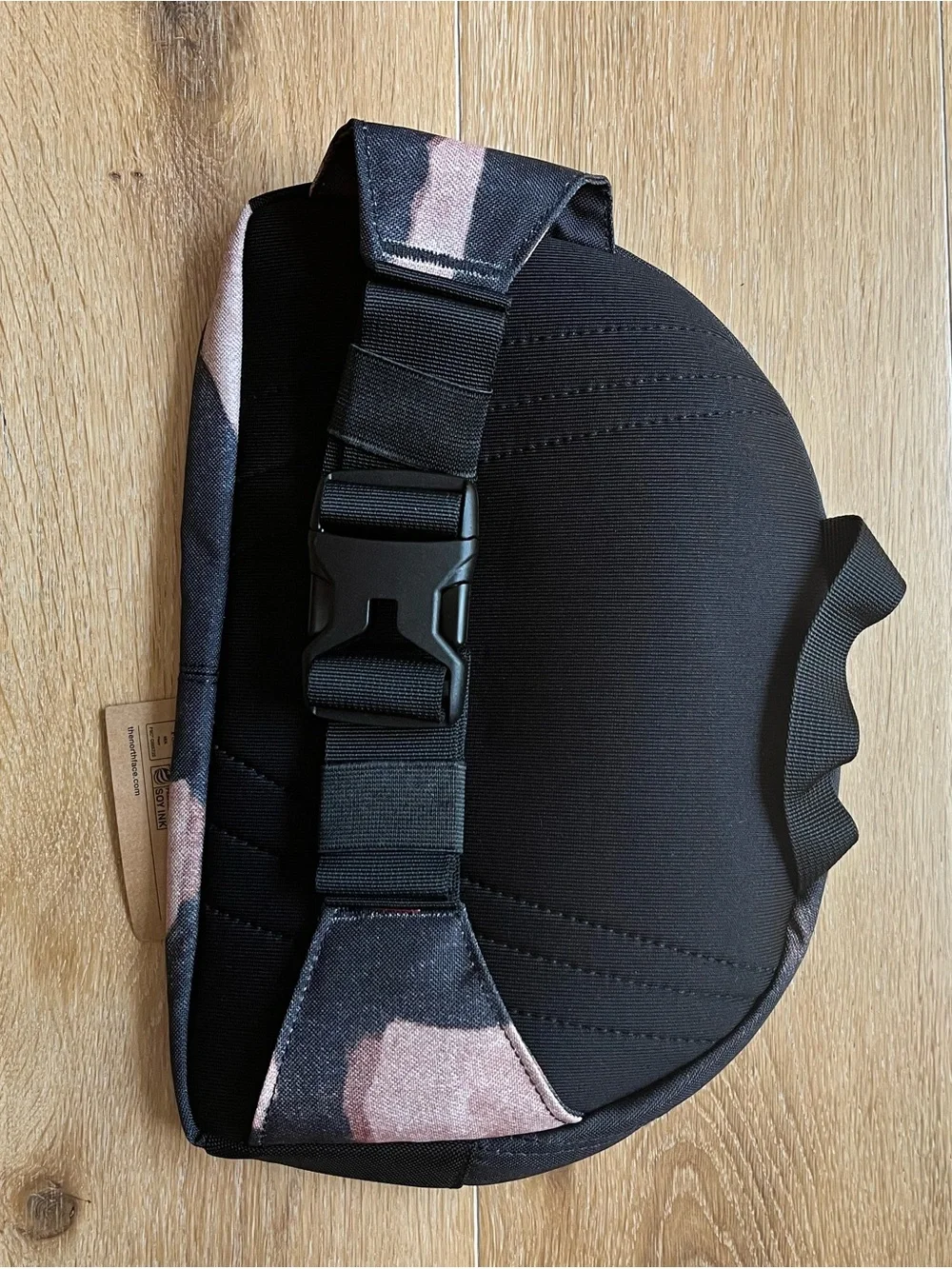 The North Face black pink zip
