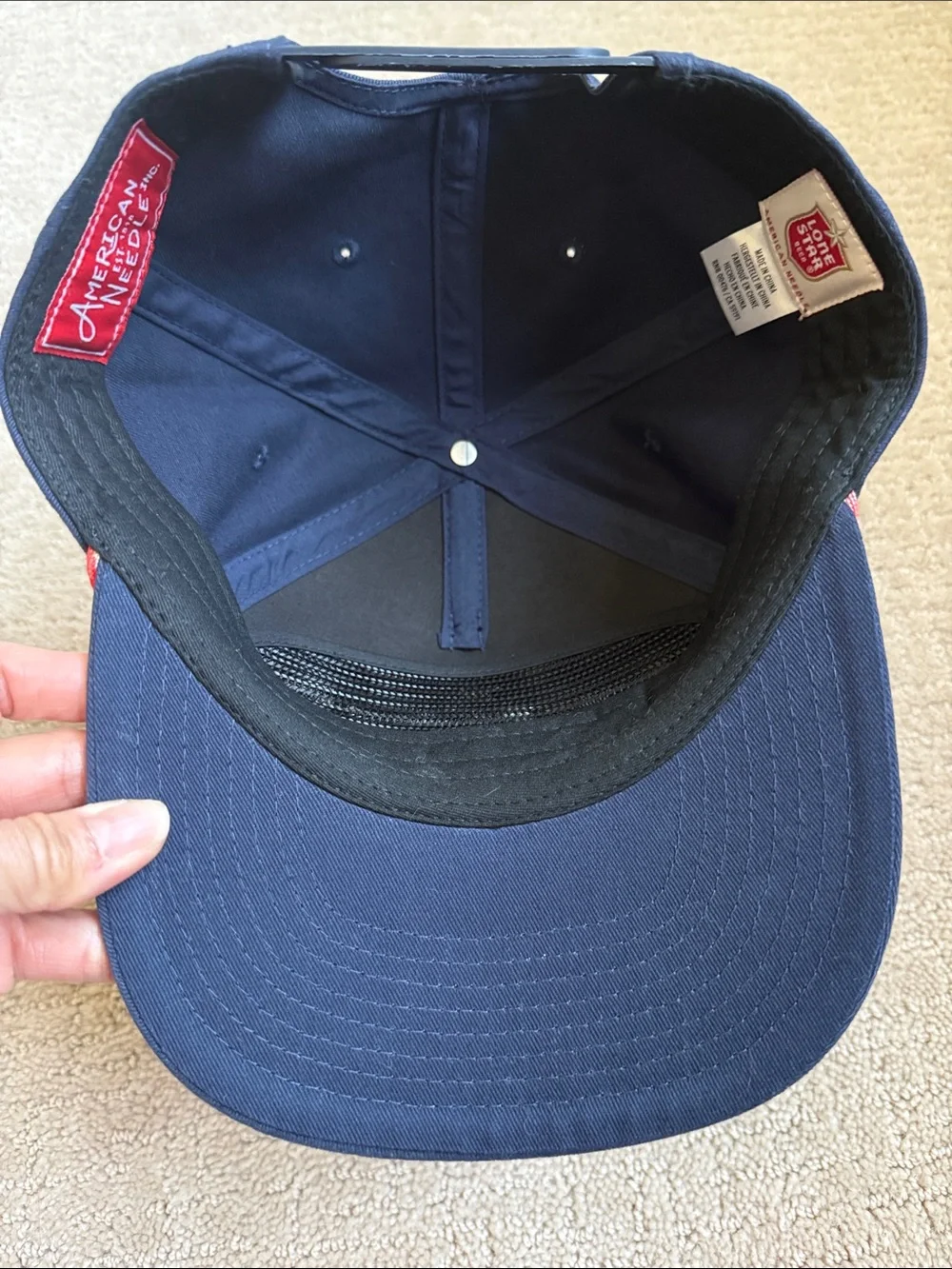 Lone Star navy snapback