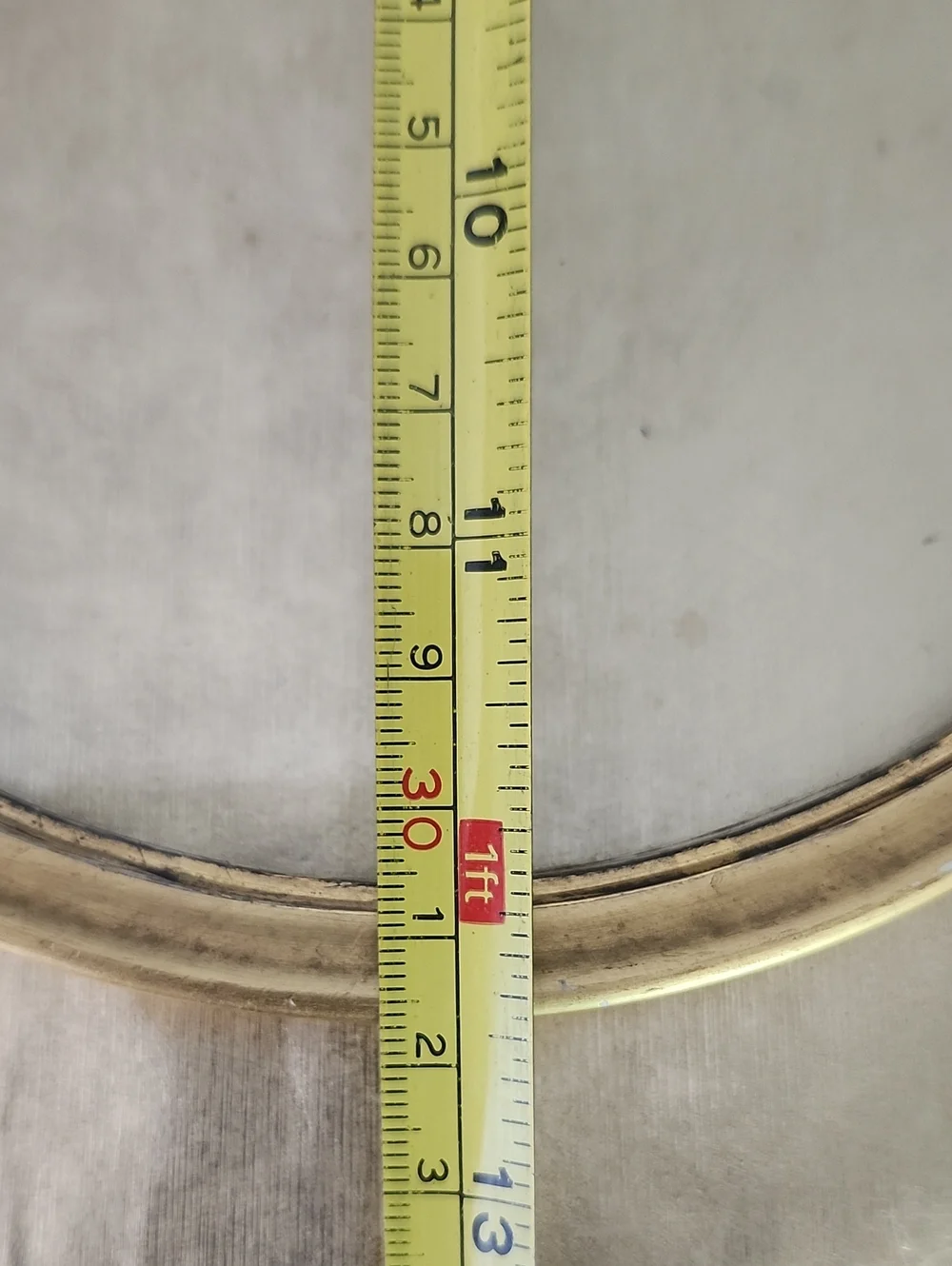 Antique Louis XVI Style Gilded Ornate Gold Oval Picture Frame with Floral Crest