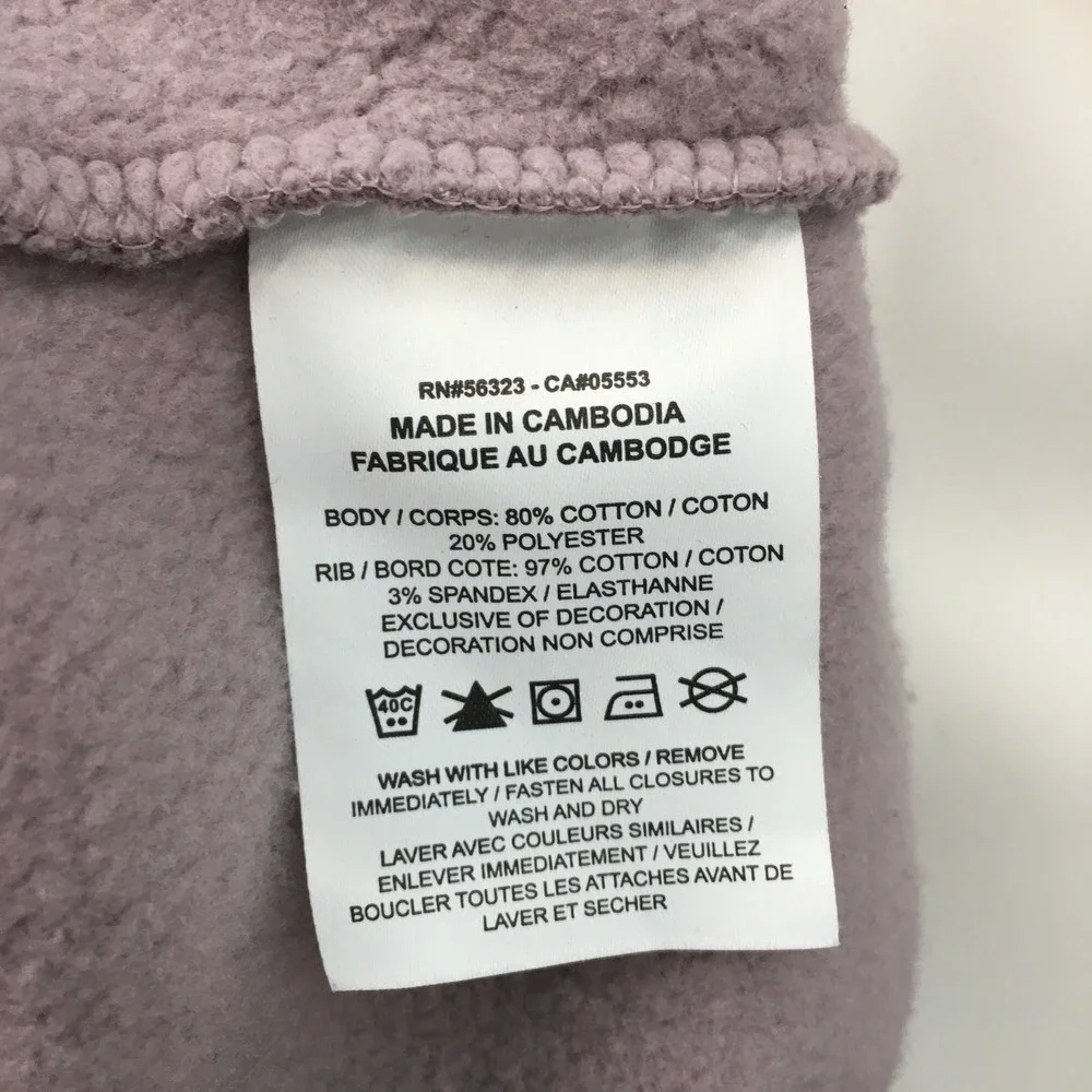 Nike Sportswear Phoenix Fleece Quarter Zip Sweatshirt Mauve Womens XL FV7679-226