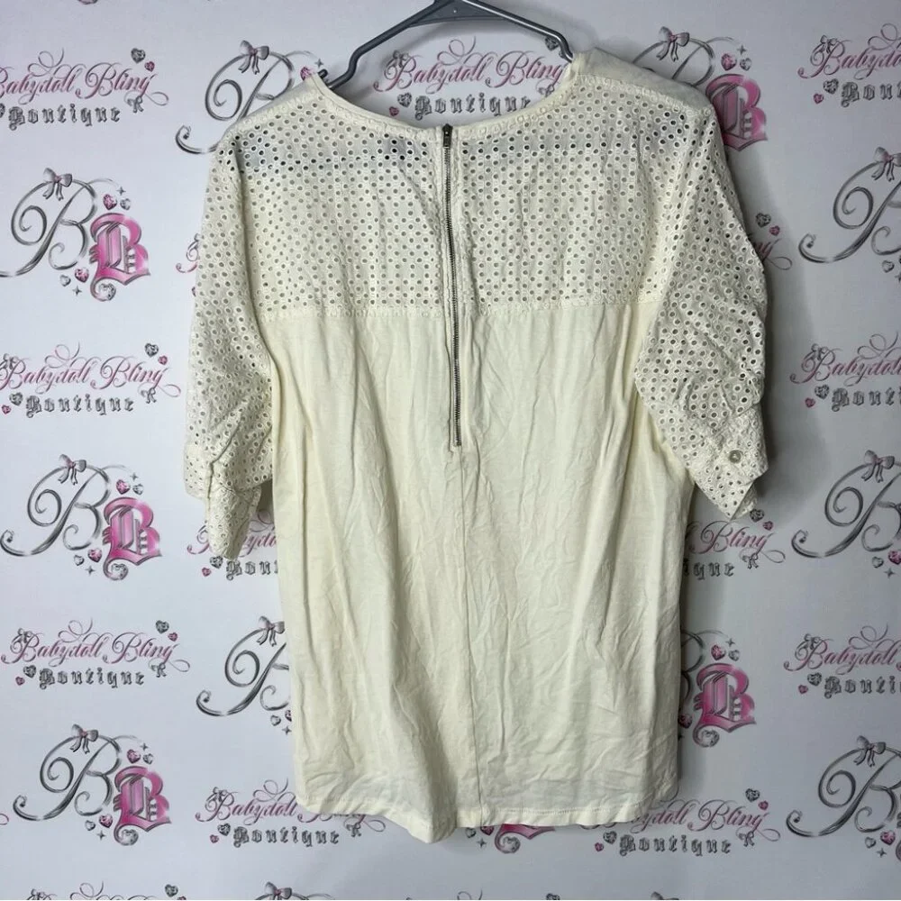J. Crew chic cream