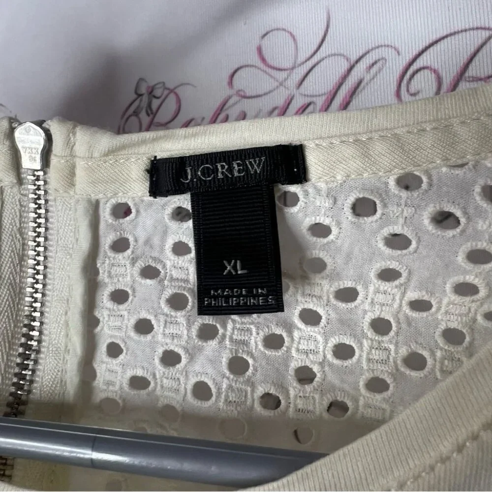 J. Crew chic cream