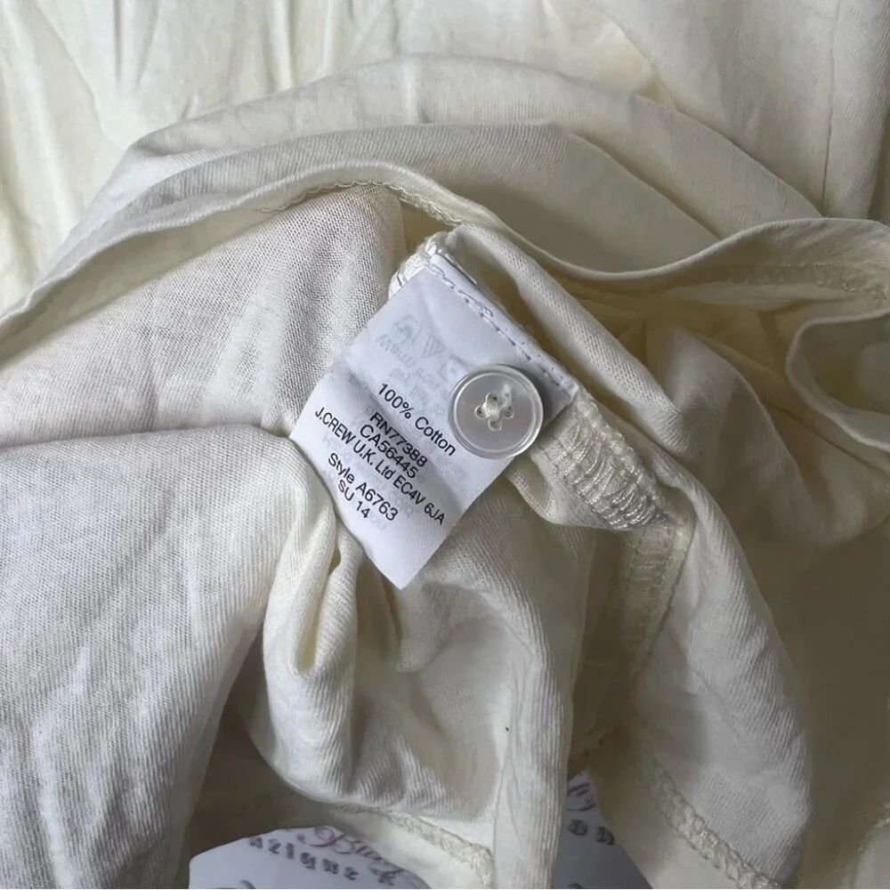 J. Crew chic cream
