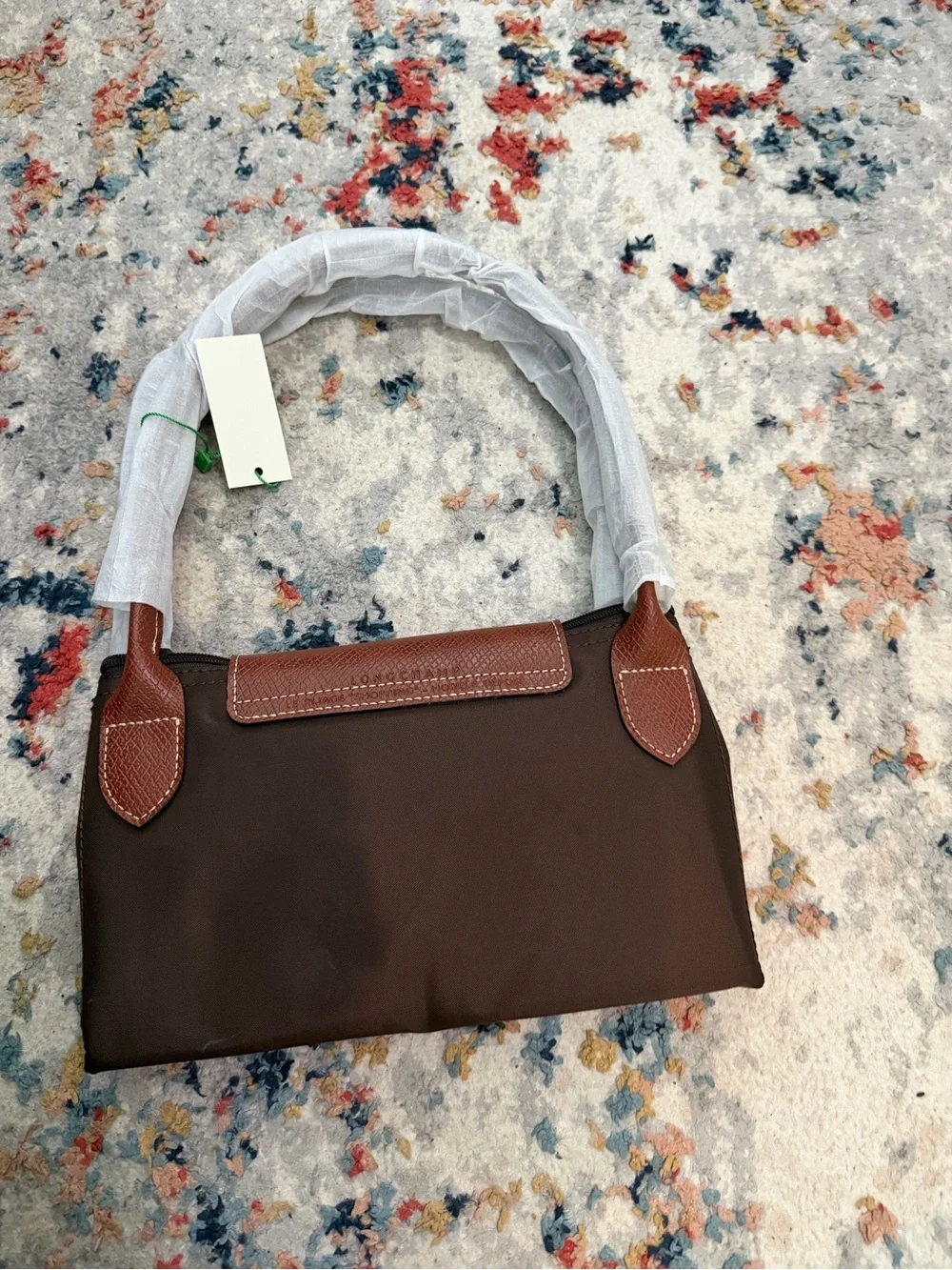 Longchamp compact tote