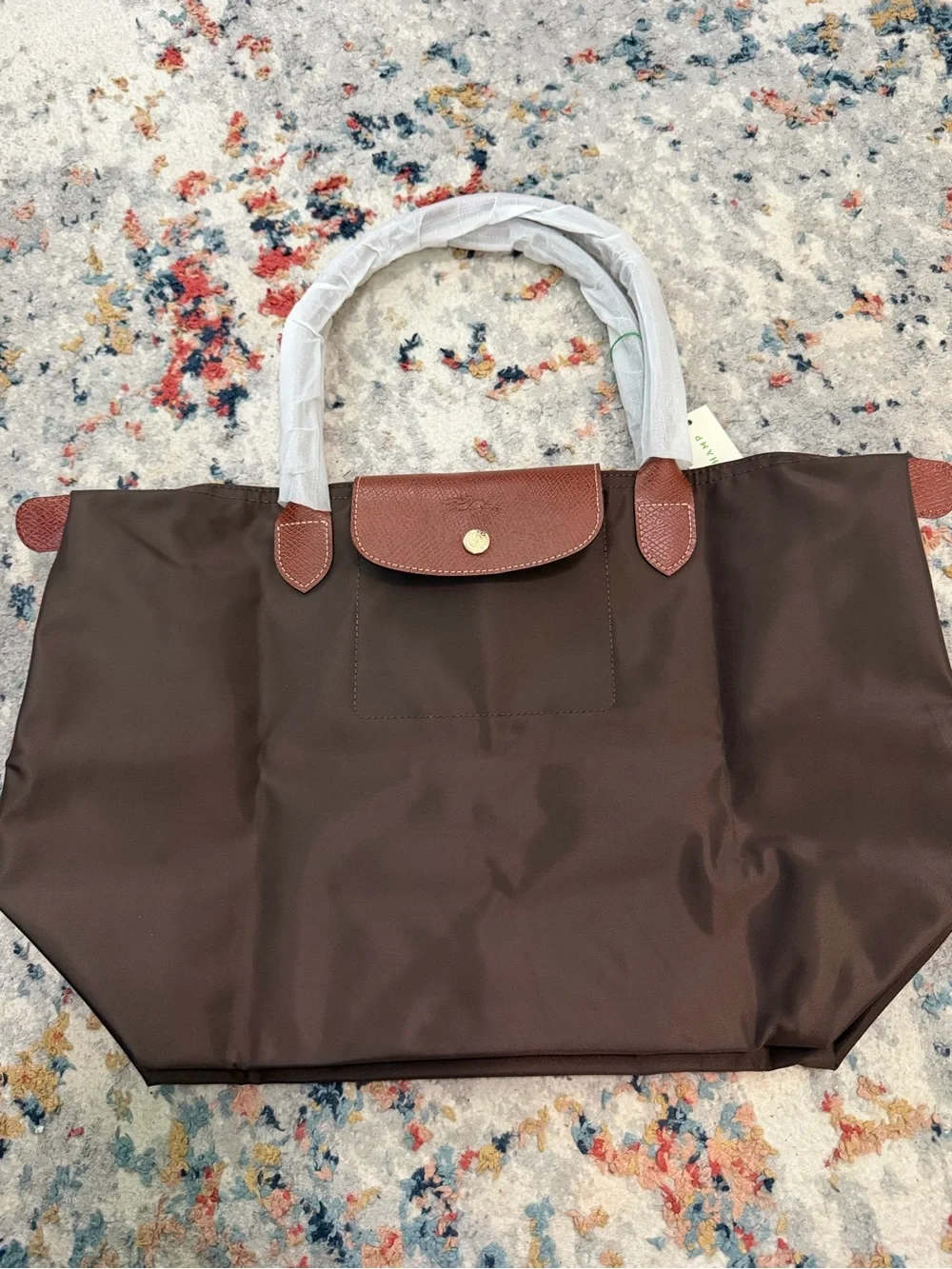 Longchamp compact tote