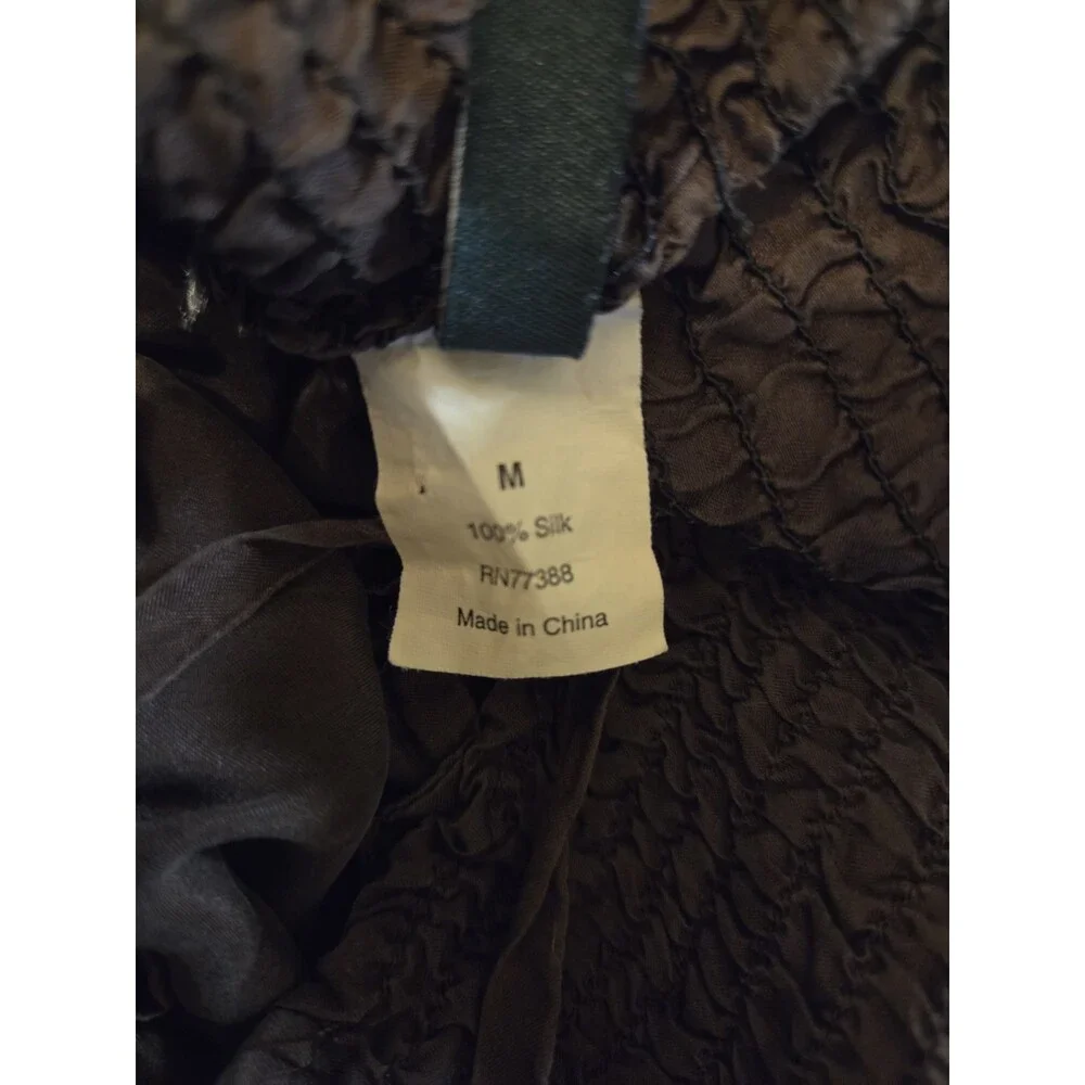 J. Crew smocked fitted