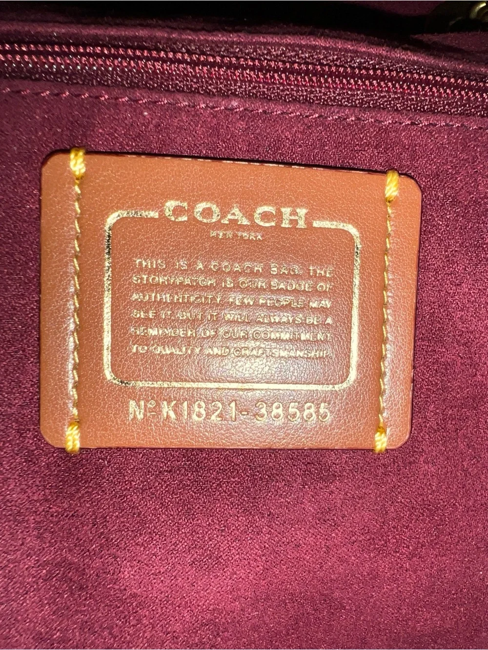 Coach like new
