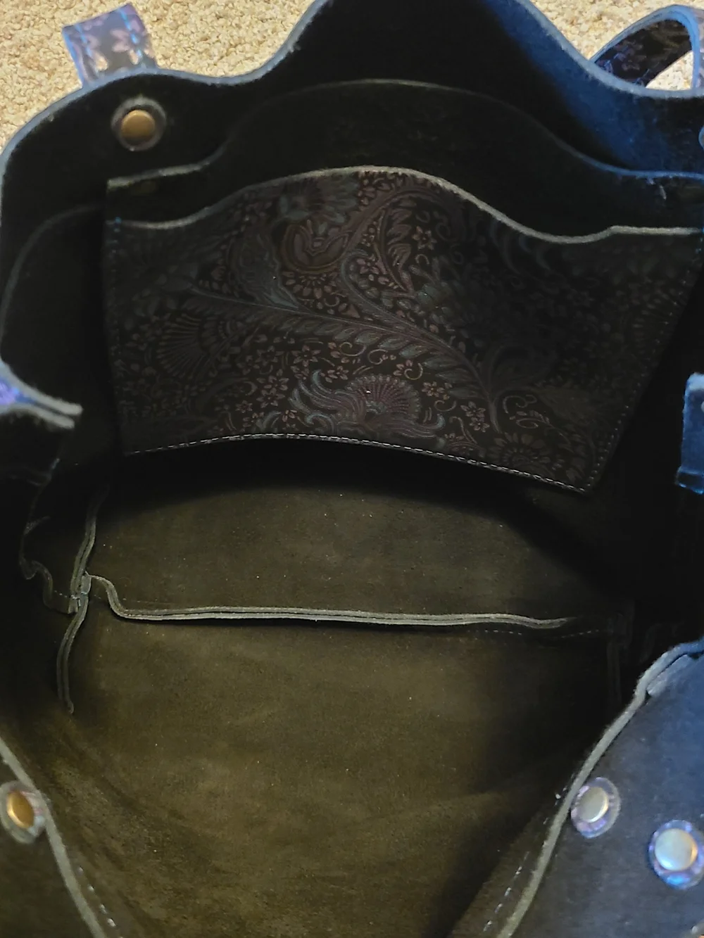 Portland Leather Masquerade Montana Tote