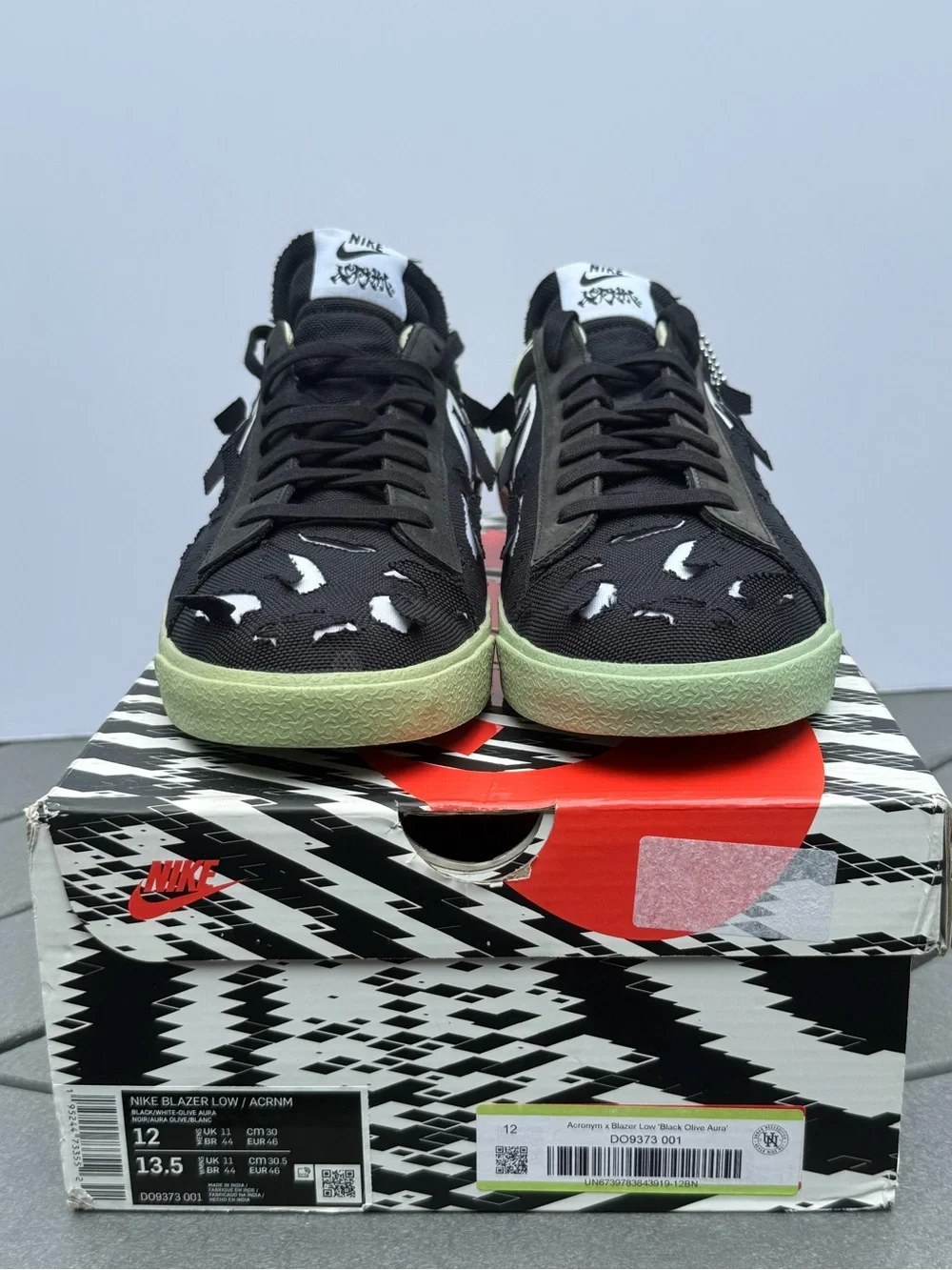Nike Blazer Low Acronym ‘Black Olive Aura’