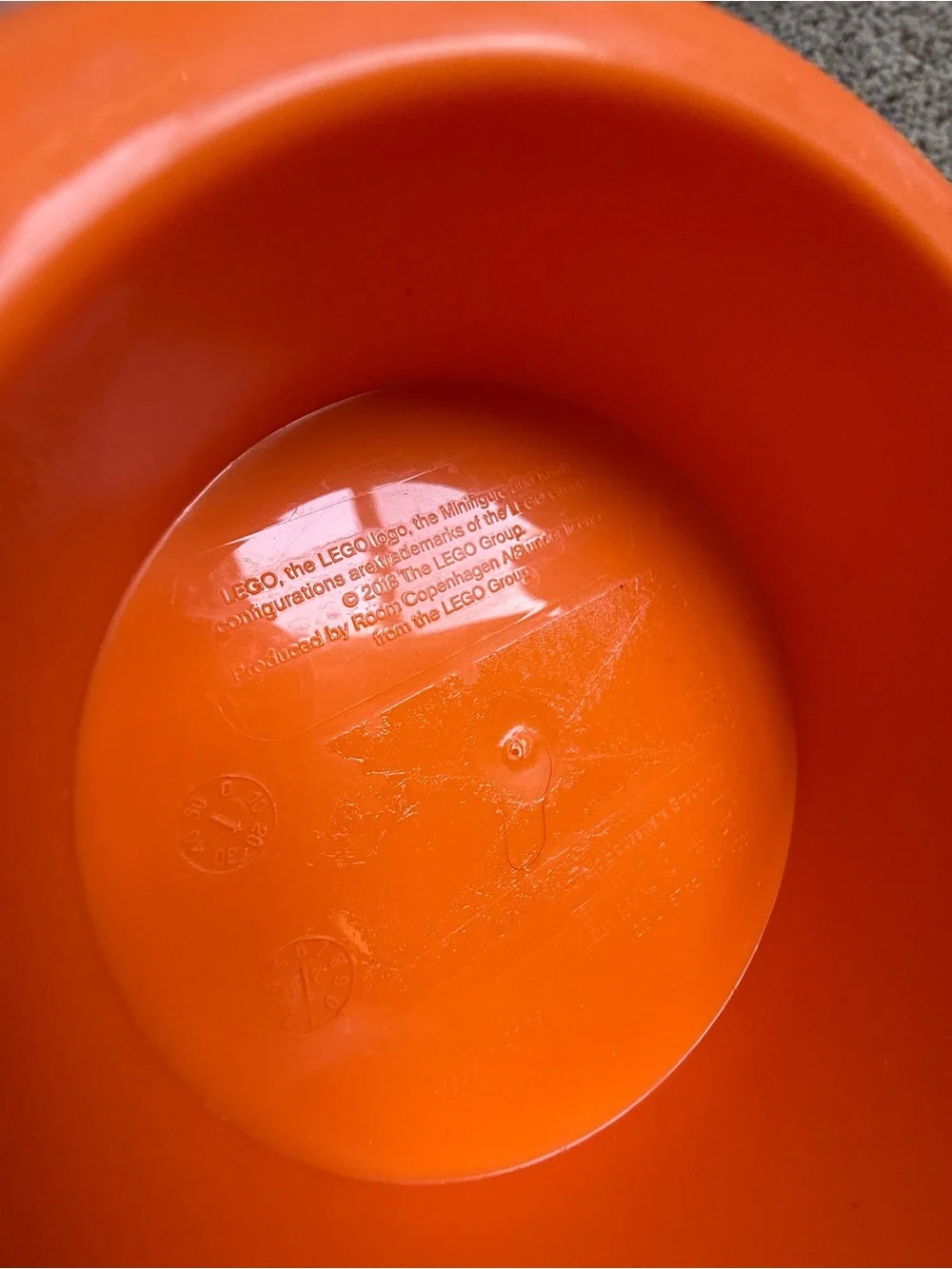 Lego orange small