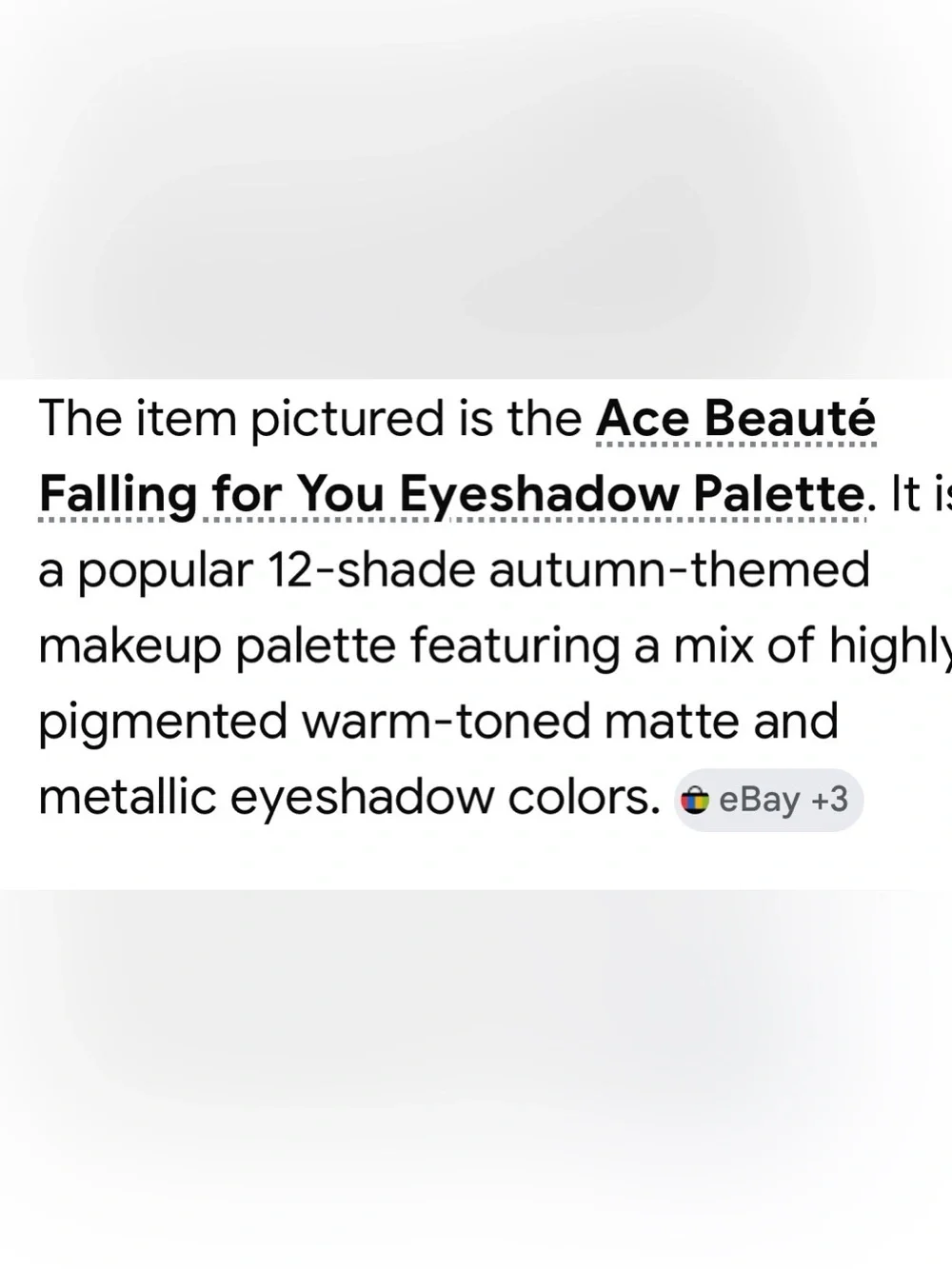 Ace Beauté Falling for You Eyeshadow Palette - Warm Autumn Tones