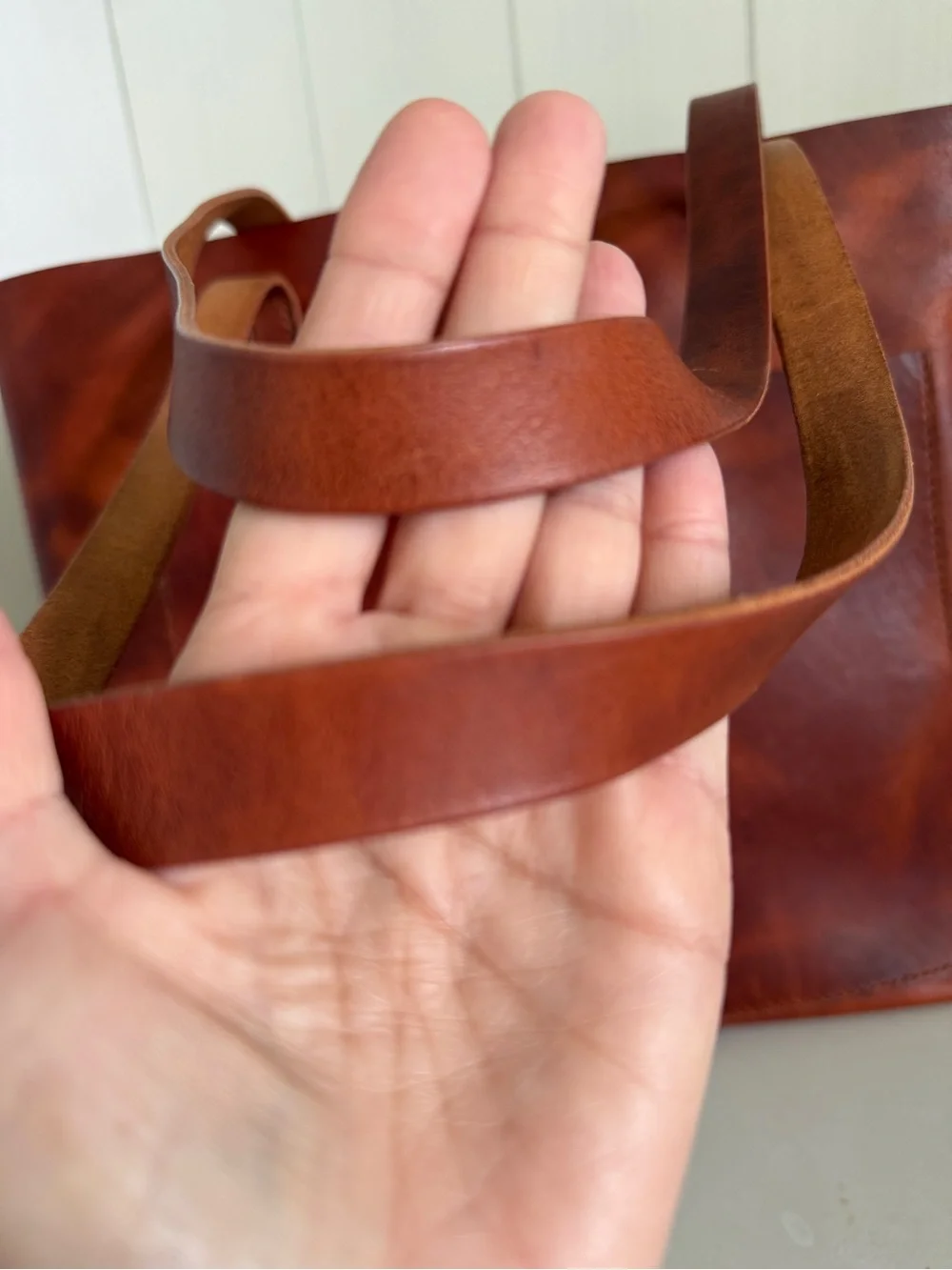Horween English Tan Tote by Lamb Leather Goods NEW!