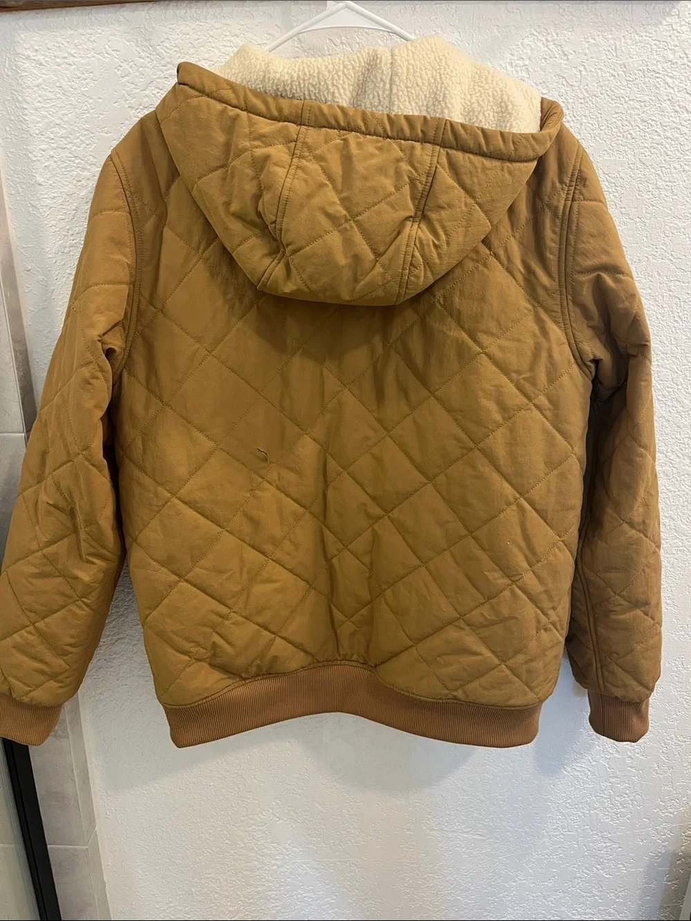 The North Face quilted bomber