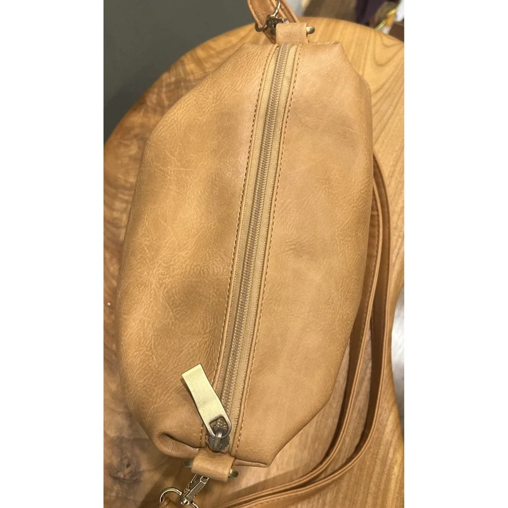 The Unbranded Brand tan faux