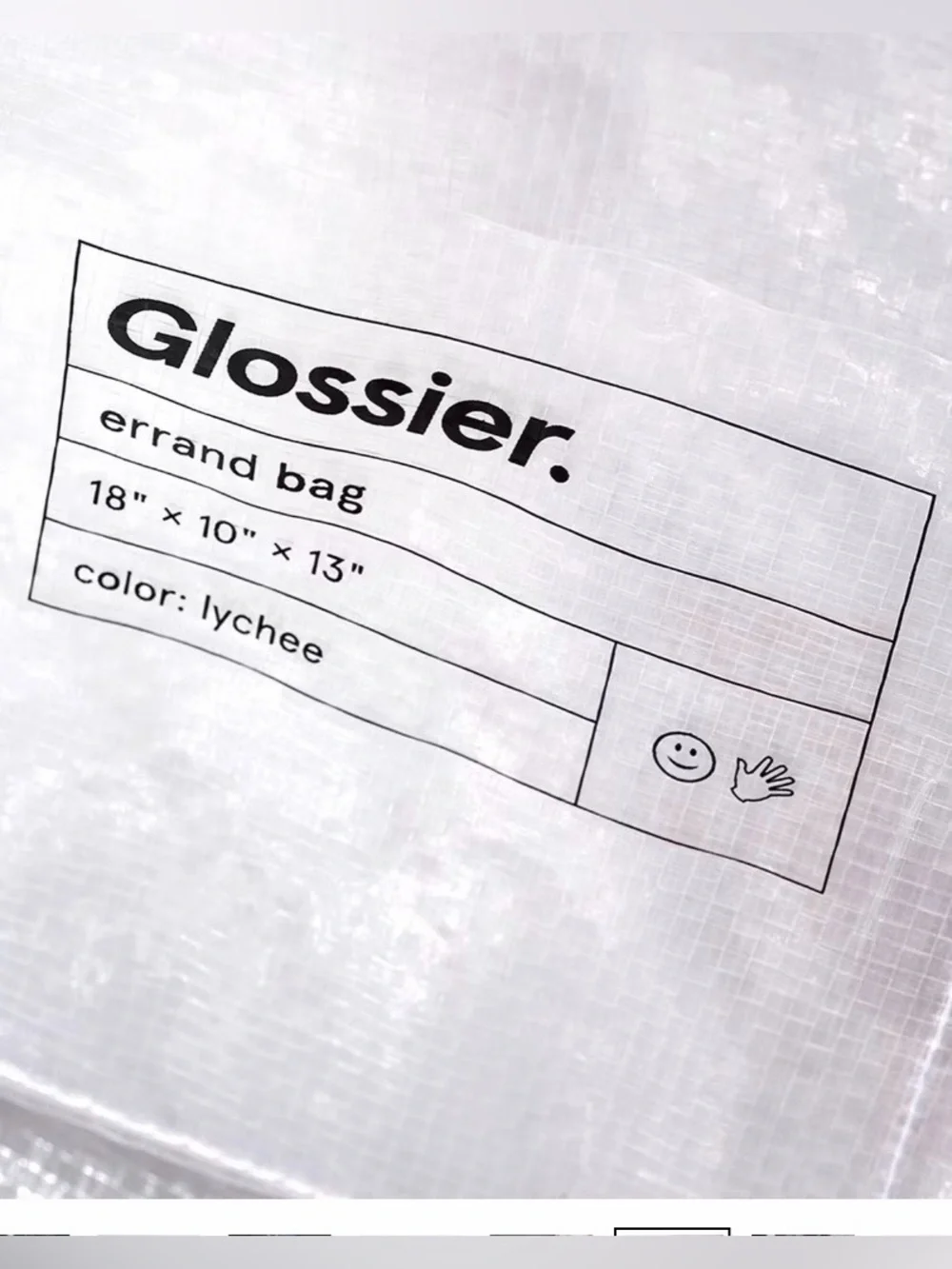 Glossier new errand