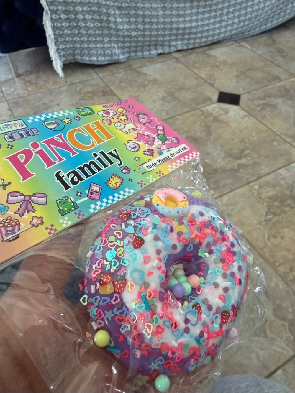 Pinch Family Colorful Sprinkle Donut Charm