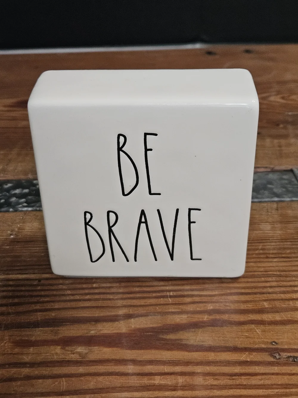 Rae Dunn square ceramic