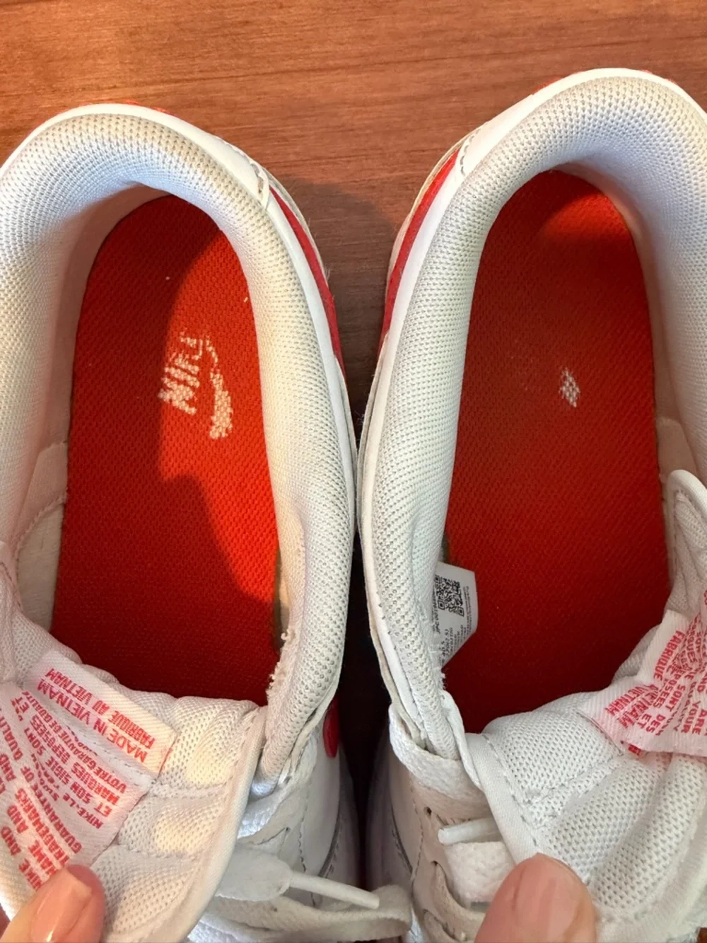Nike Men’s Dunk Low Retro leather sneakers