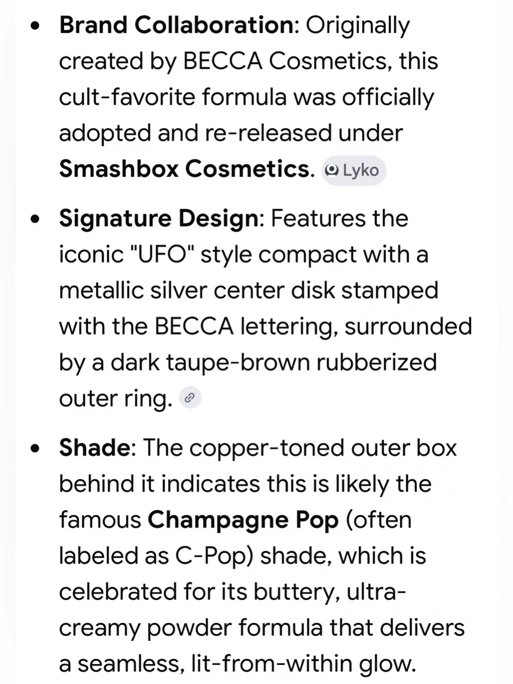 Smashbox x Becca becca smashbox