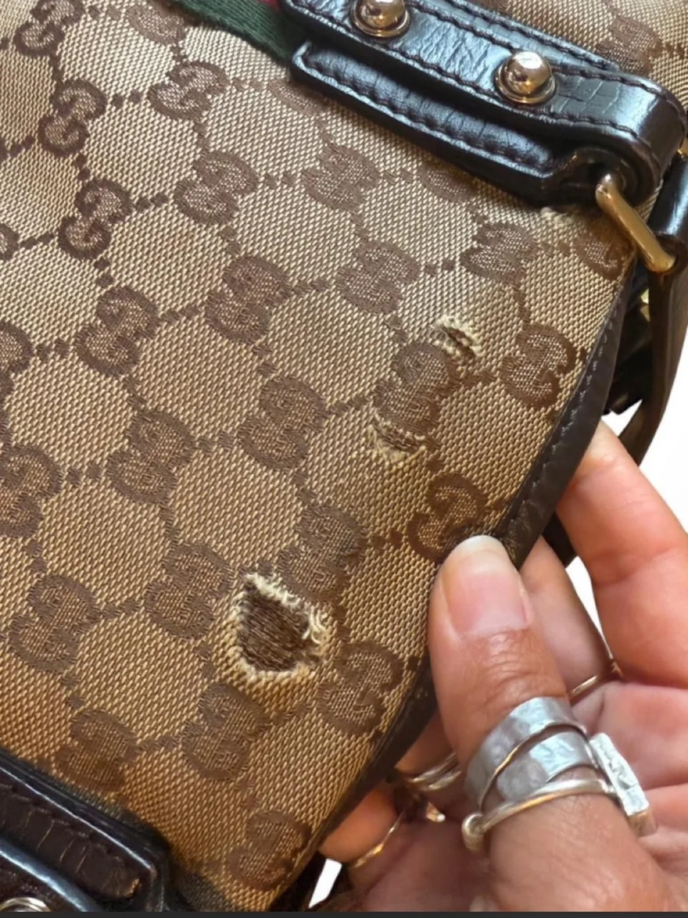 Gucci beige gg