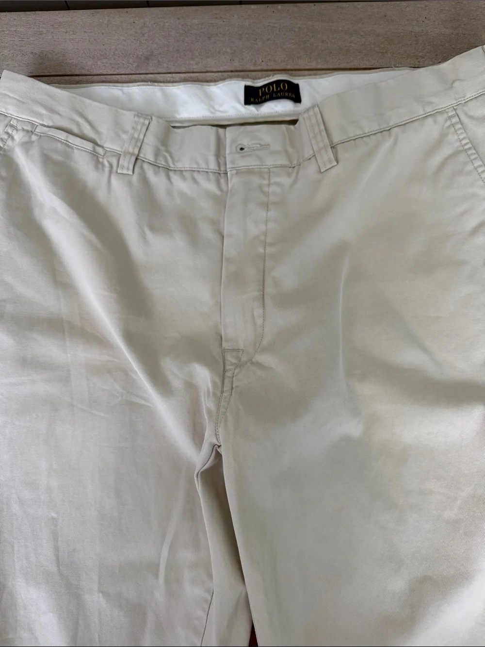 Polo by Ralph Lauren Cream Chinos