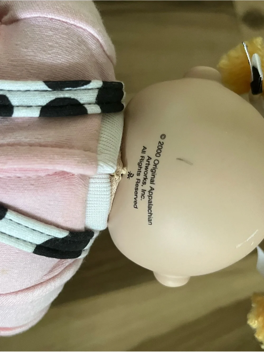 Danbury Porcelain Cabbage Patch Doll Dairy Cow Got Milk Elsie Jean