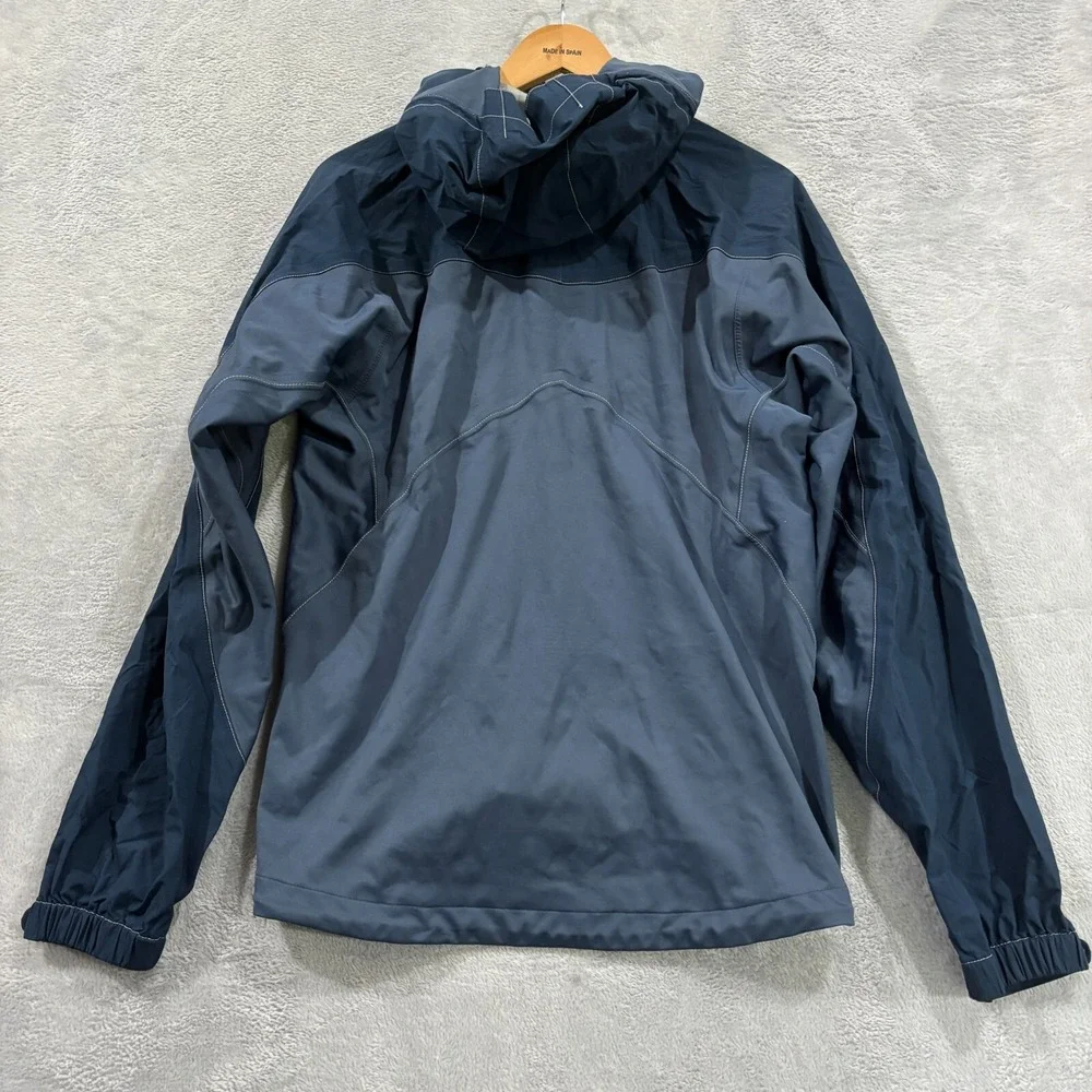 REI Co-Op Rain Jacket Mens Small Nylon‎ Full Zip Outdoors Rain Coat