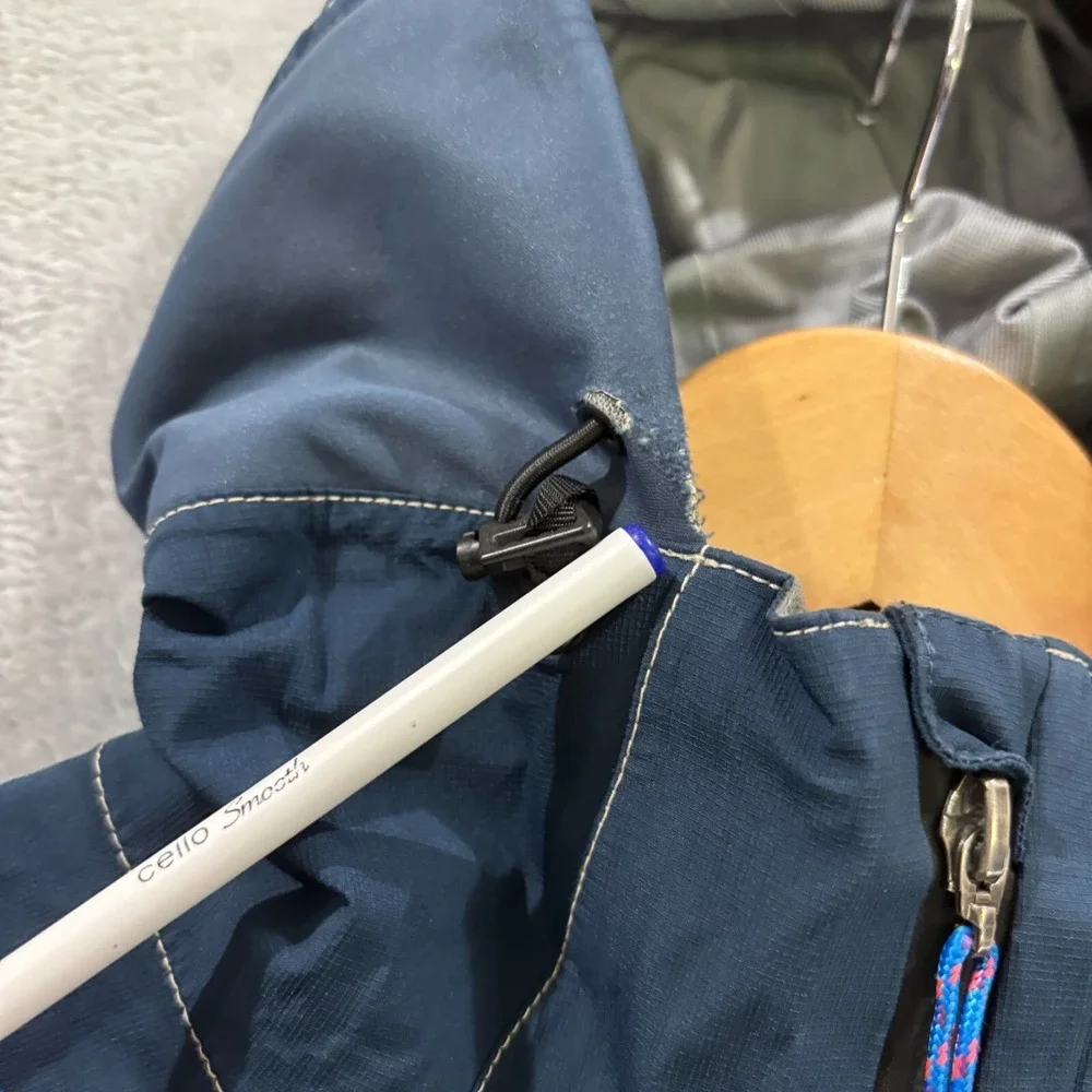 REI Co-Op Rain Jacket Mens Small Nylon‎ Full Zip Outdoors Rain Coat