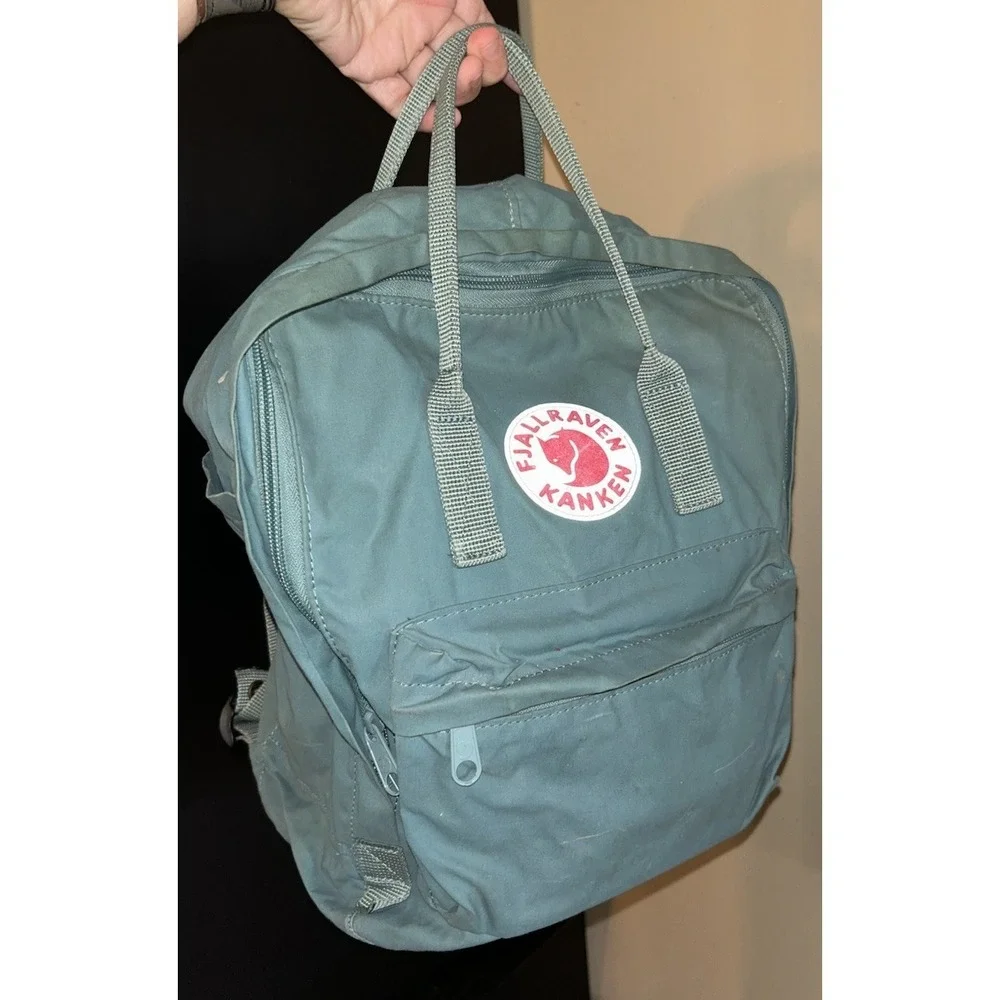 Fjällräven Kånken Frost Green Backpack Daypack Hiking