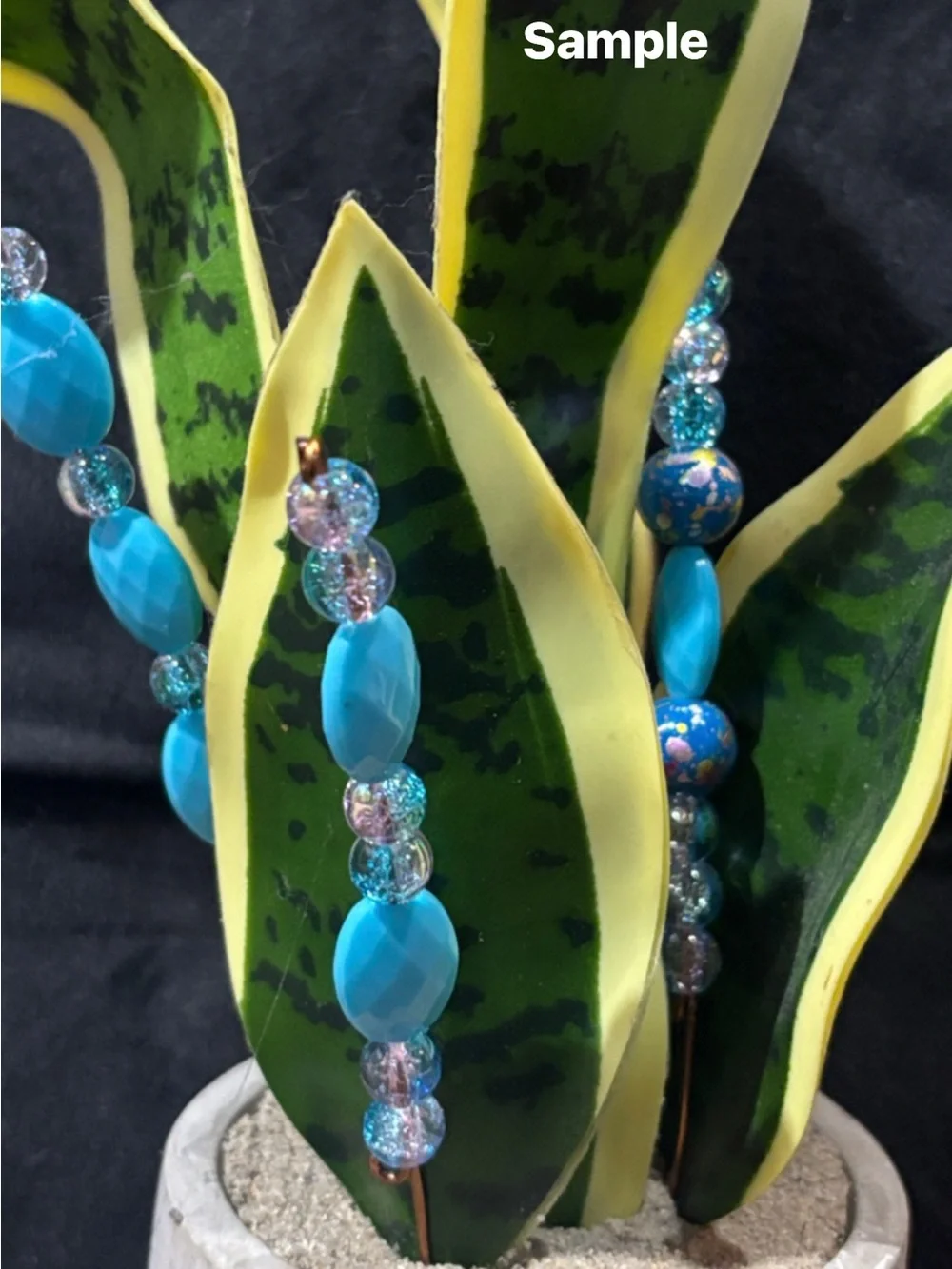 KB houseplant jewelry plant stakes indoor plant accents plant lover unique gift