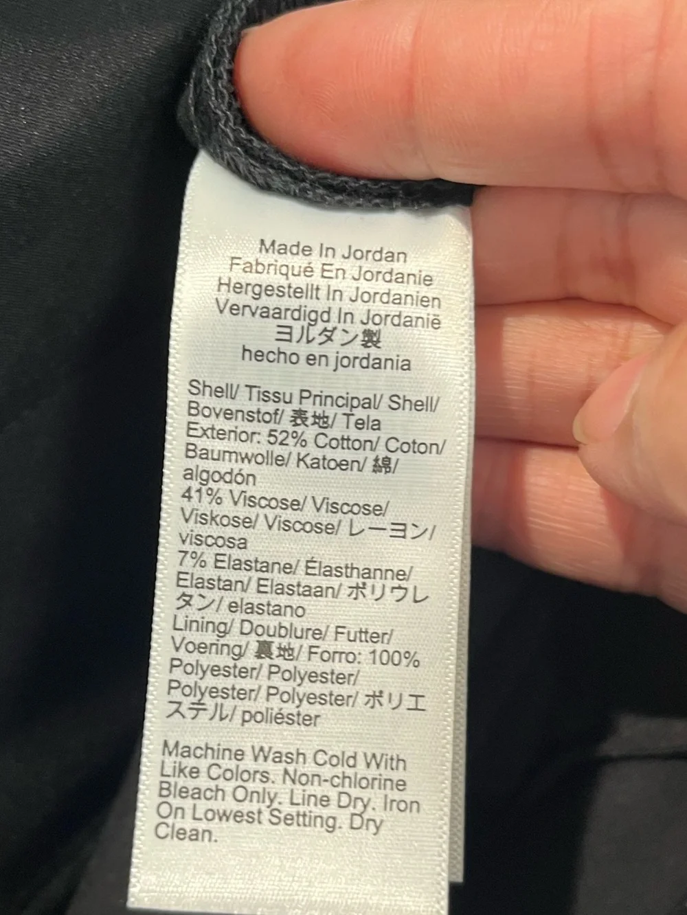 J. Crew Black Mini Skort Sz. 10