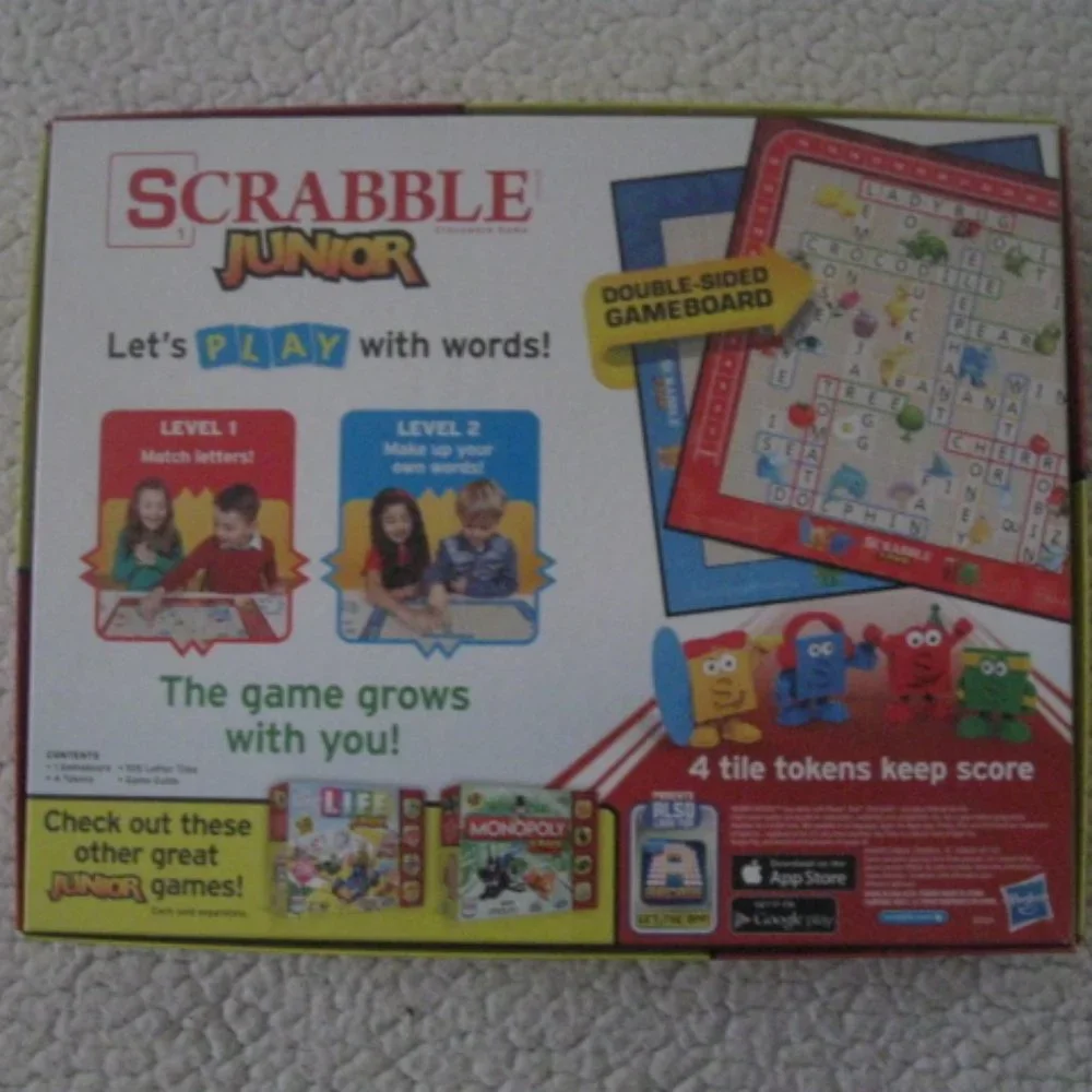 Hasbro scrabble junior