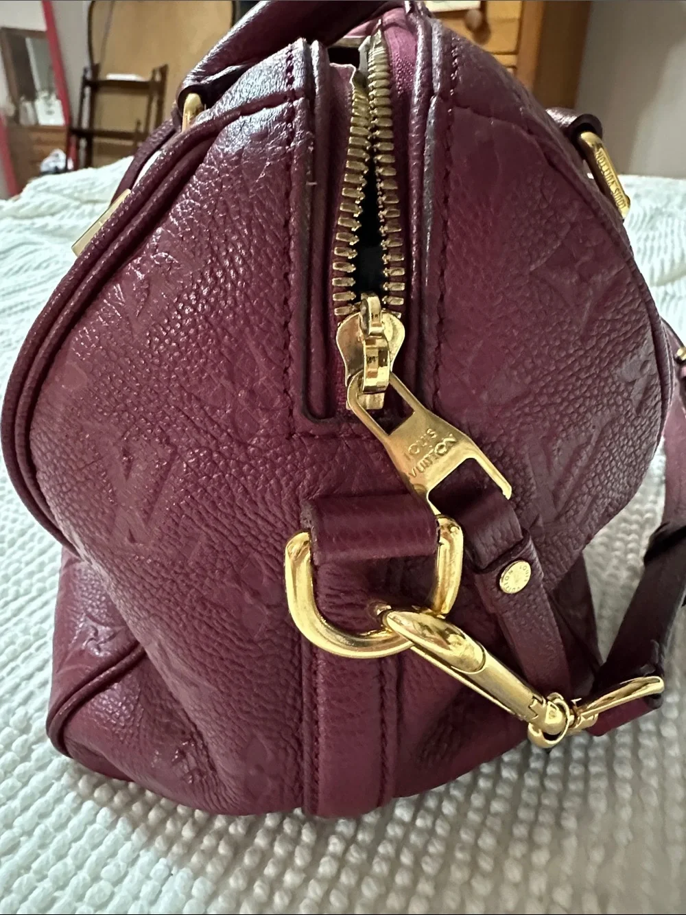 Louis Vuitton structured louis
